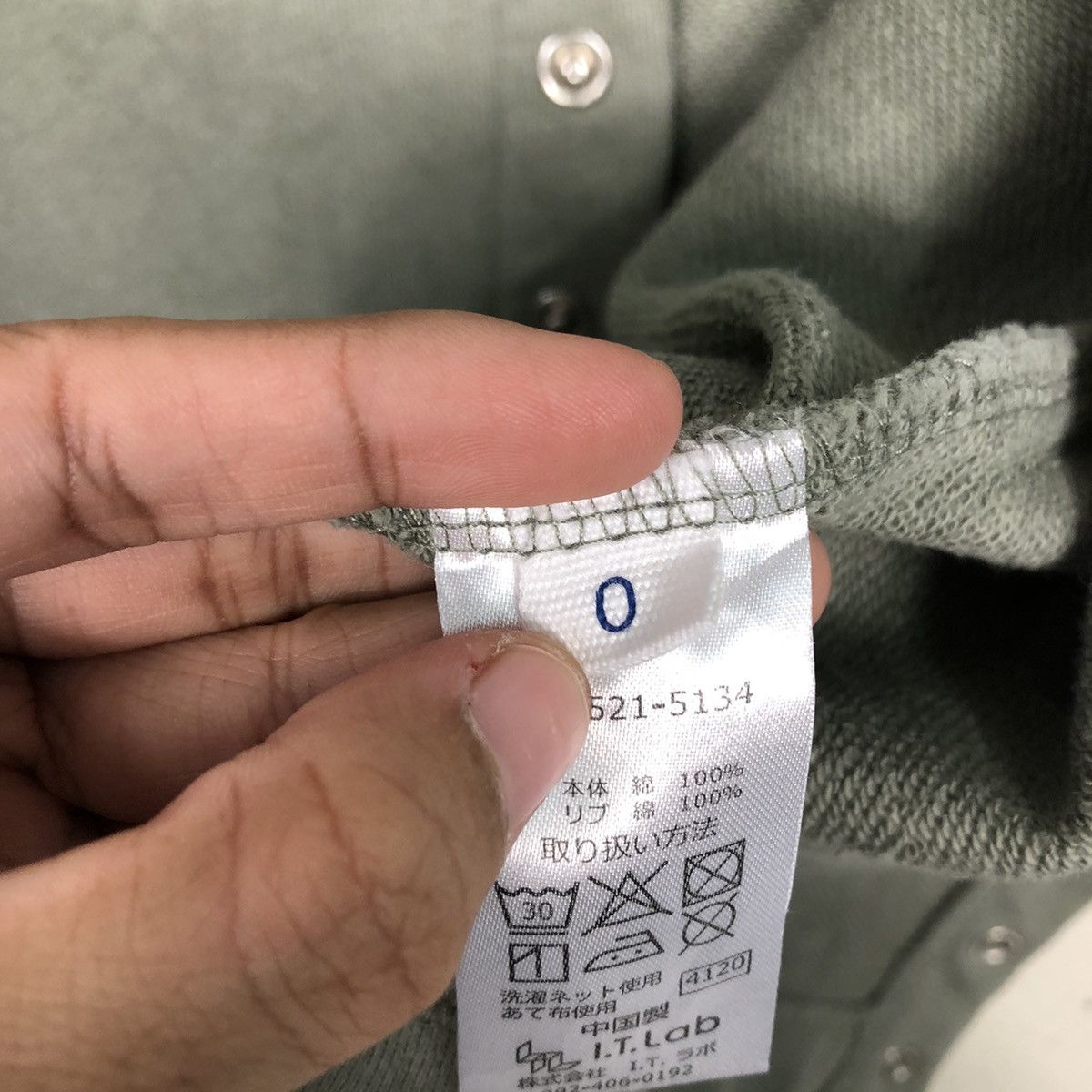 Japanese Brand 📌Rich Green Olive Vintage Cardigan Omnes Issey Miyake Size US M / EU 48-50 / 2 - 19 Thumbnail