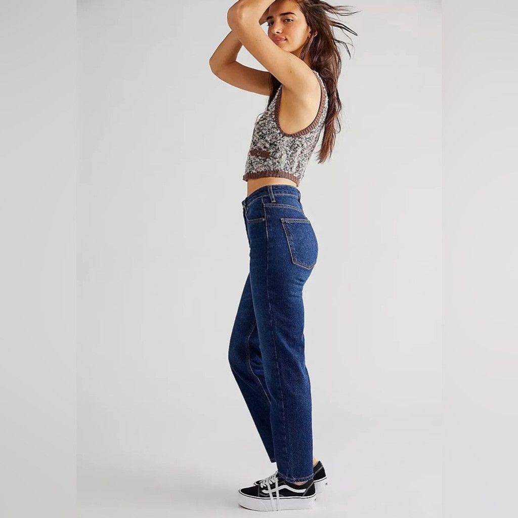 Free People Free People Pacifica Straight-Leg Jeans Size 25. B20 Size 25" / US 0 / IT 36 - 3 Thumbnail