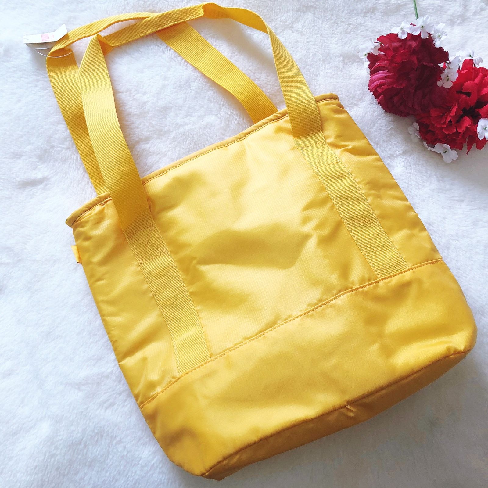 Pink PINK Yellow "Sunshine On My Mind" Cooler Tote Size ONE SIZE - 7 Thumbnail
