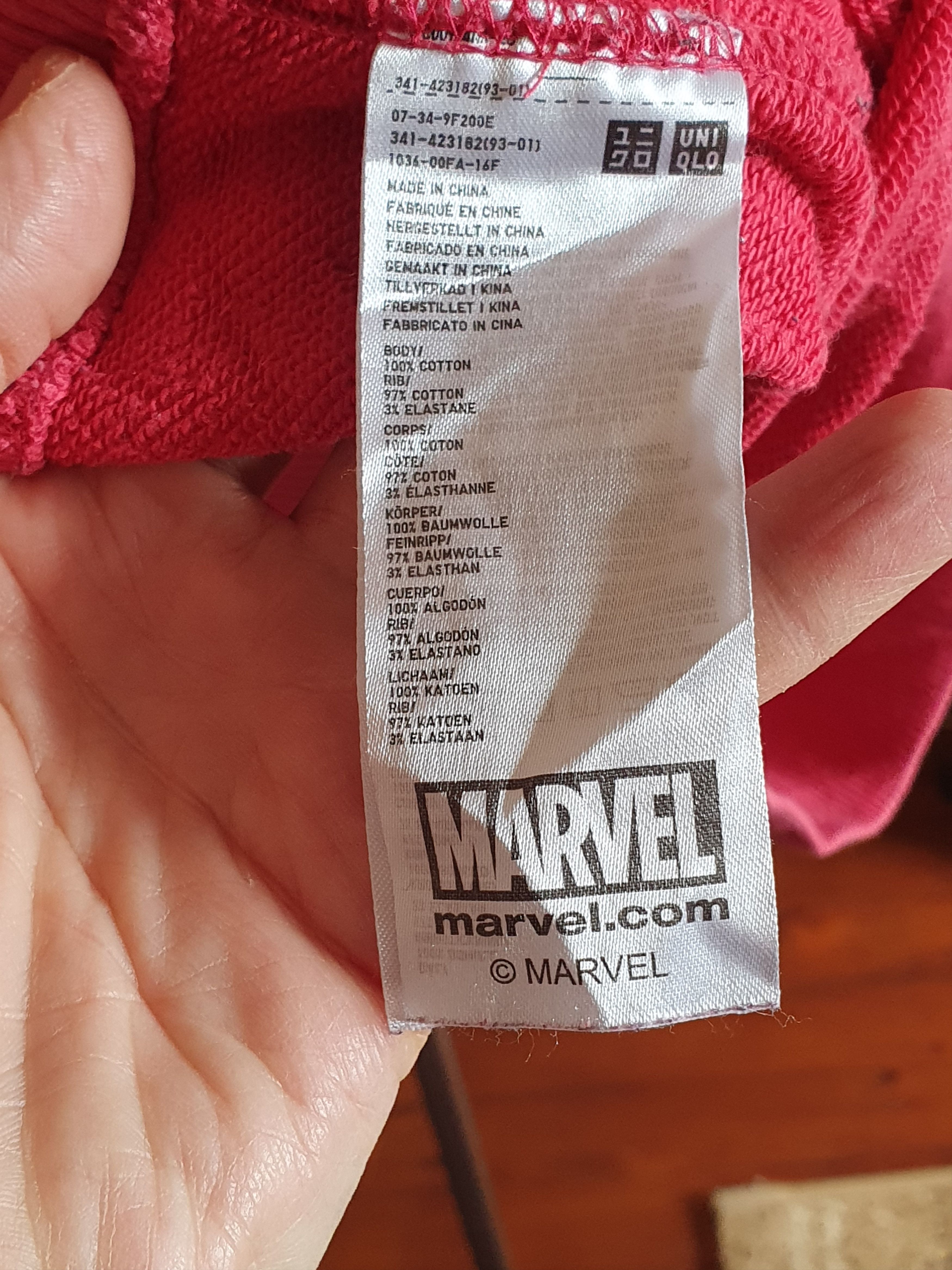 Marvel Comics × Uniqlo Uniqlo Marvel Spiderman Hoodie Hanging S sz S/M? Size US S / EU 44-46 / 1 - 3 Thumbnail
