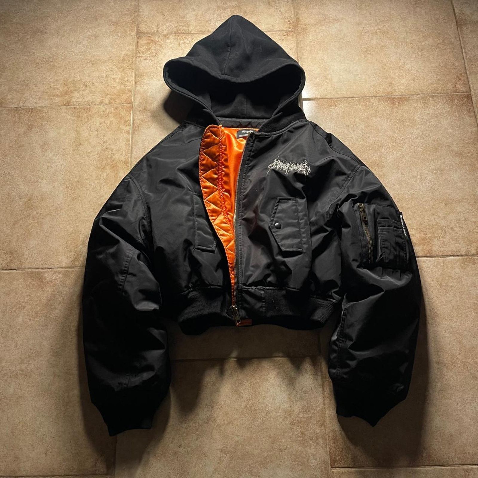 VETEMENTS デムナ期 18AW alpha ma-1 bomber Vetements AW18 Alpha