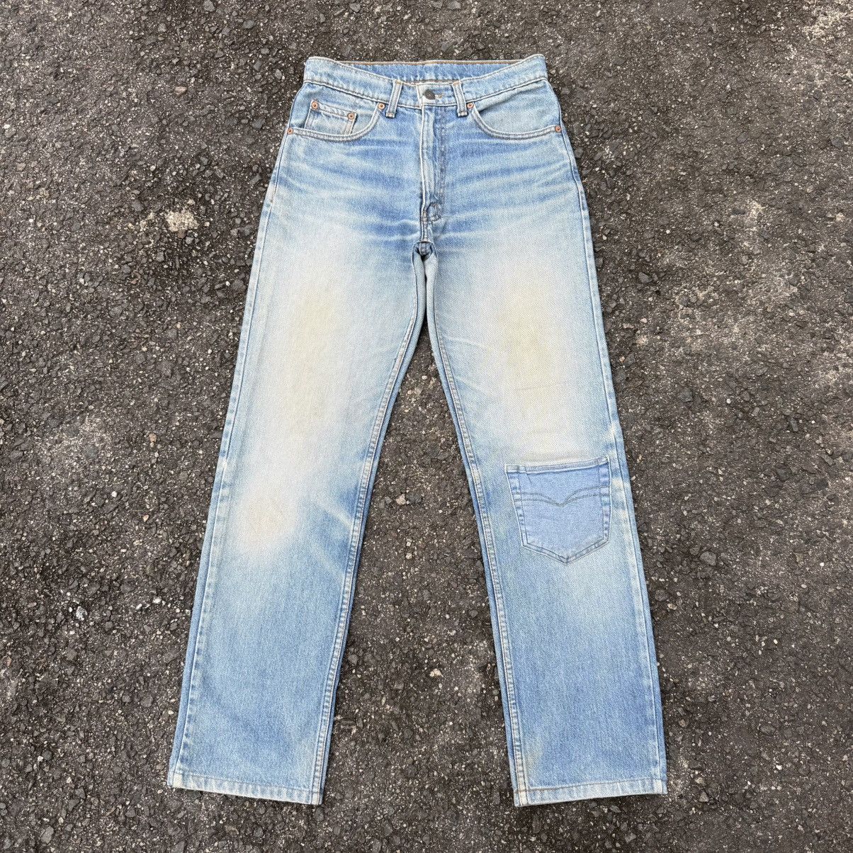 Levi's Vintage Clothing VINTAGE LEVI'S 525 LIGHT WASH FADED DENIM JEANS Size US 29 - 1 Thumbnail