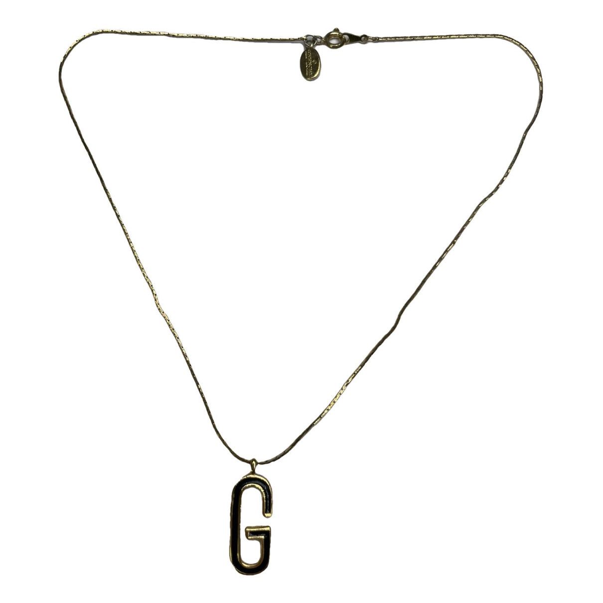 Givenchy Gold Steel Necklace Size ONE SIZE - 1 Thumbnail