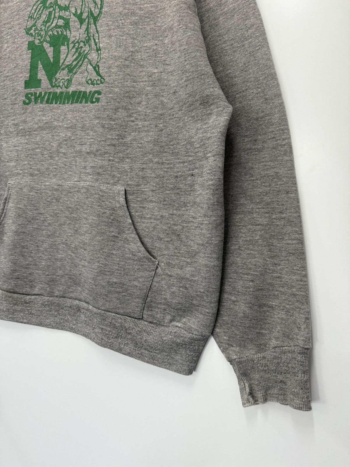 Russell Athletic 🔥 VTG 90's Russel Girls Swimming 3 Blend sweat Hoodie - L Size US M / EU 48-50 / 2 - 2 Thumbnail