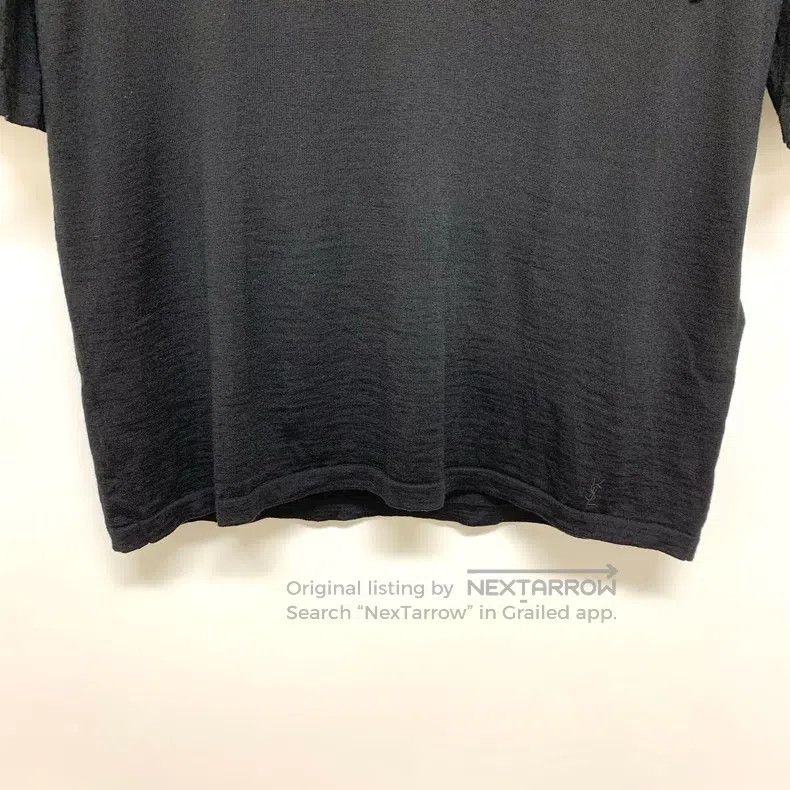 Saint Laurent Paris Saint Laurent Paris Black Polo Neck Knit Sweater Size US L / EU 52-54 / 3 - 6 Thumbnail