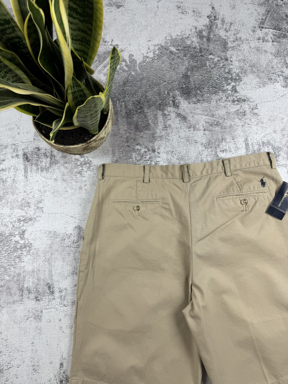 Polo Ralph Lauren NEW Polo Ralph Lauren Chino Shorts 36 Tan Relaxed Fit Basic Size US 36 / EU 52 - 6 Thumbnail