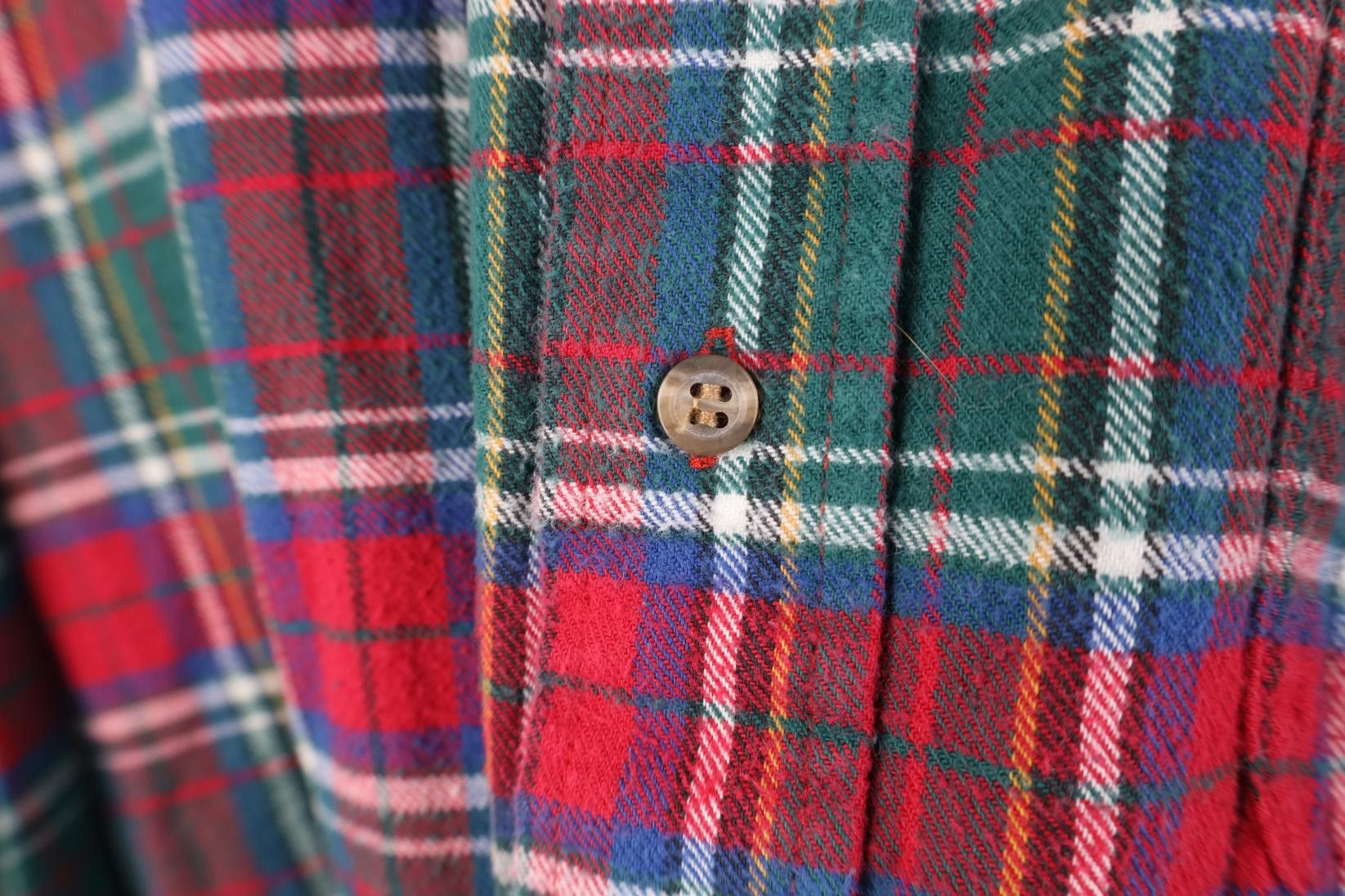 Vintage Vintage 90s Streetwear Collared Button Down Shirt Plaid Size US M / EU 48-50 / 2 - 5 Thumbnail