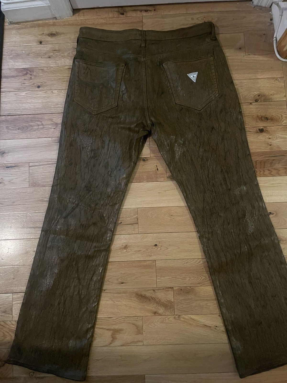 Guess Guess Brown Peeled Jeans Size US 34 / EU 50 - 9 Thumbnail
