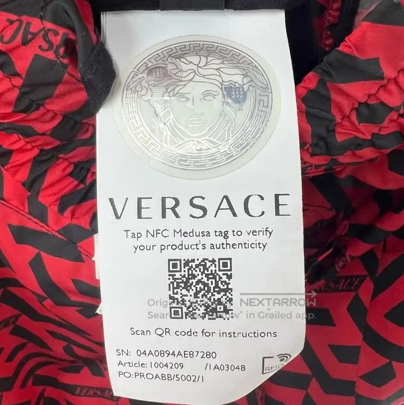 Versace Versace Red Casual Pants for Men . Size US 32 / EU 48 - 5 Thumbnail