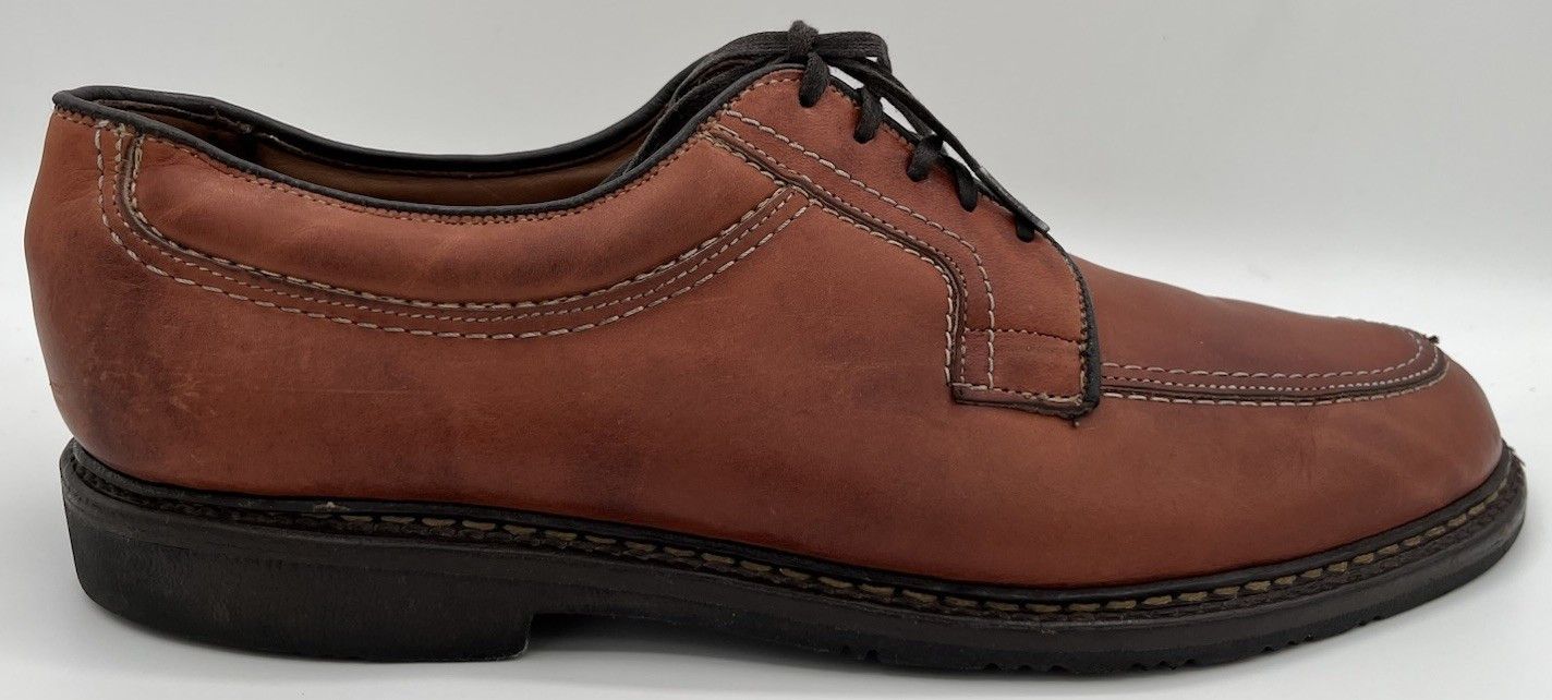 Allen Edmonds Allen Edmonds WILBERT Size 10.5 D Chili Brown Oxford Leather Size US 10.5 / EU 43-44 - 6 Thumbnail