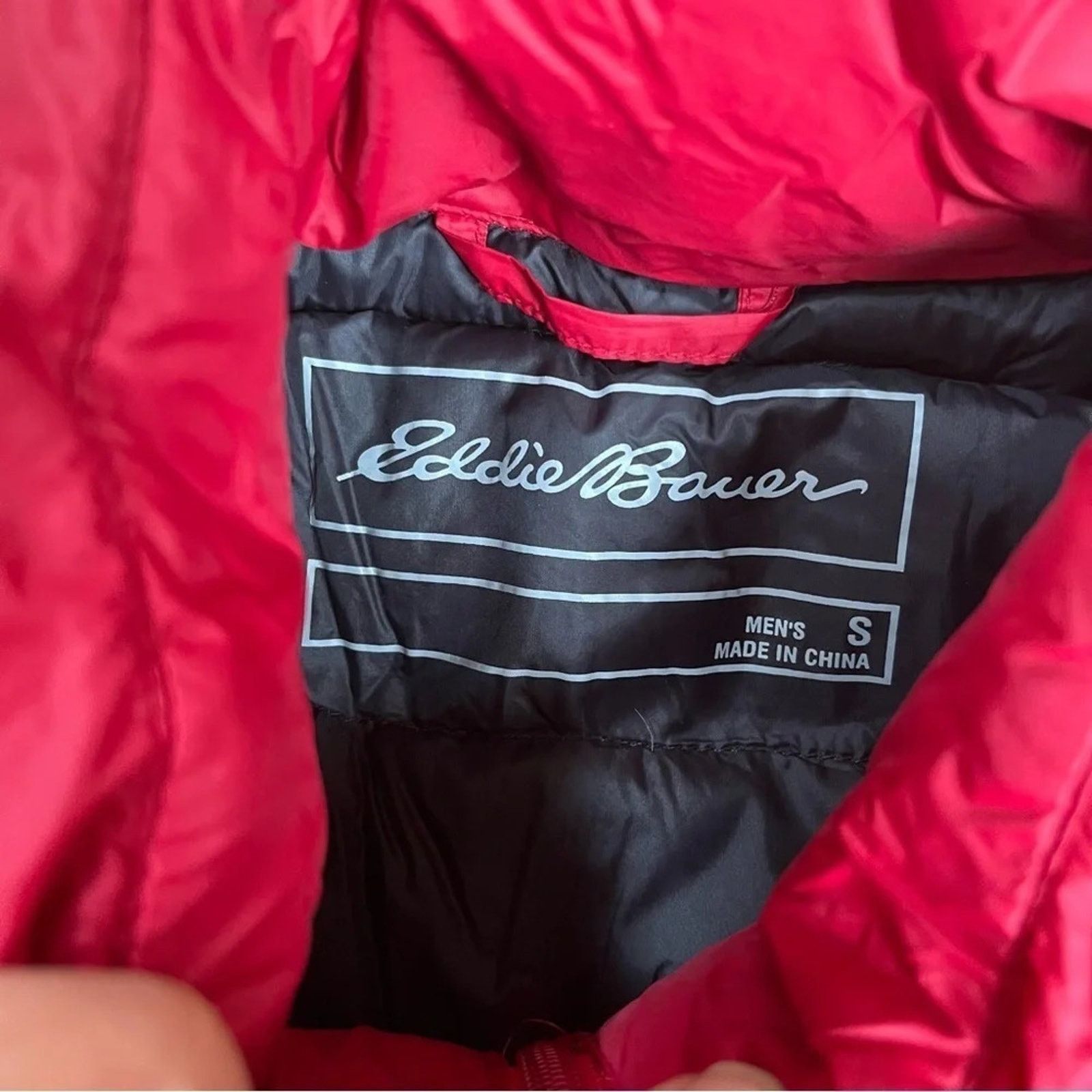 Eddie Bauer Eddie Bauer Red Down Insulated Zip Up Puffer Jacket Size S Size US S / EU 44-46 / 1 - 6 Thumbnail