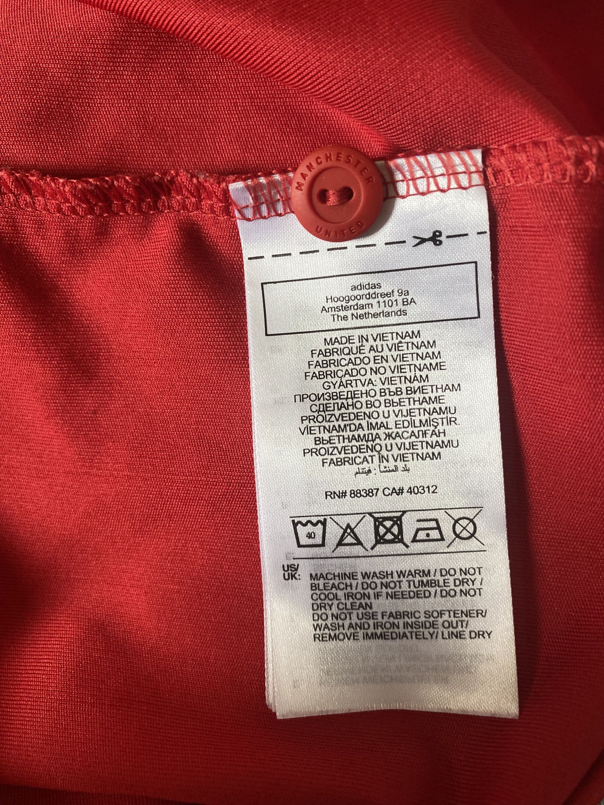 Adidas MANCHESTER UNITED FC. 2022 - 2023 - Adidas - 2XL - UNIQUE Size US XXL / EU 58 / 5 - 9 Thumbnail