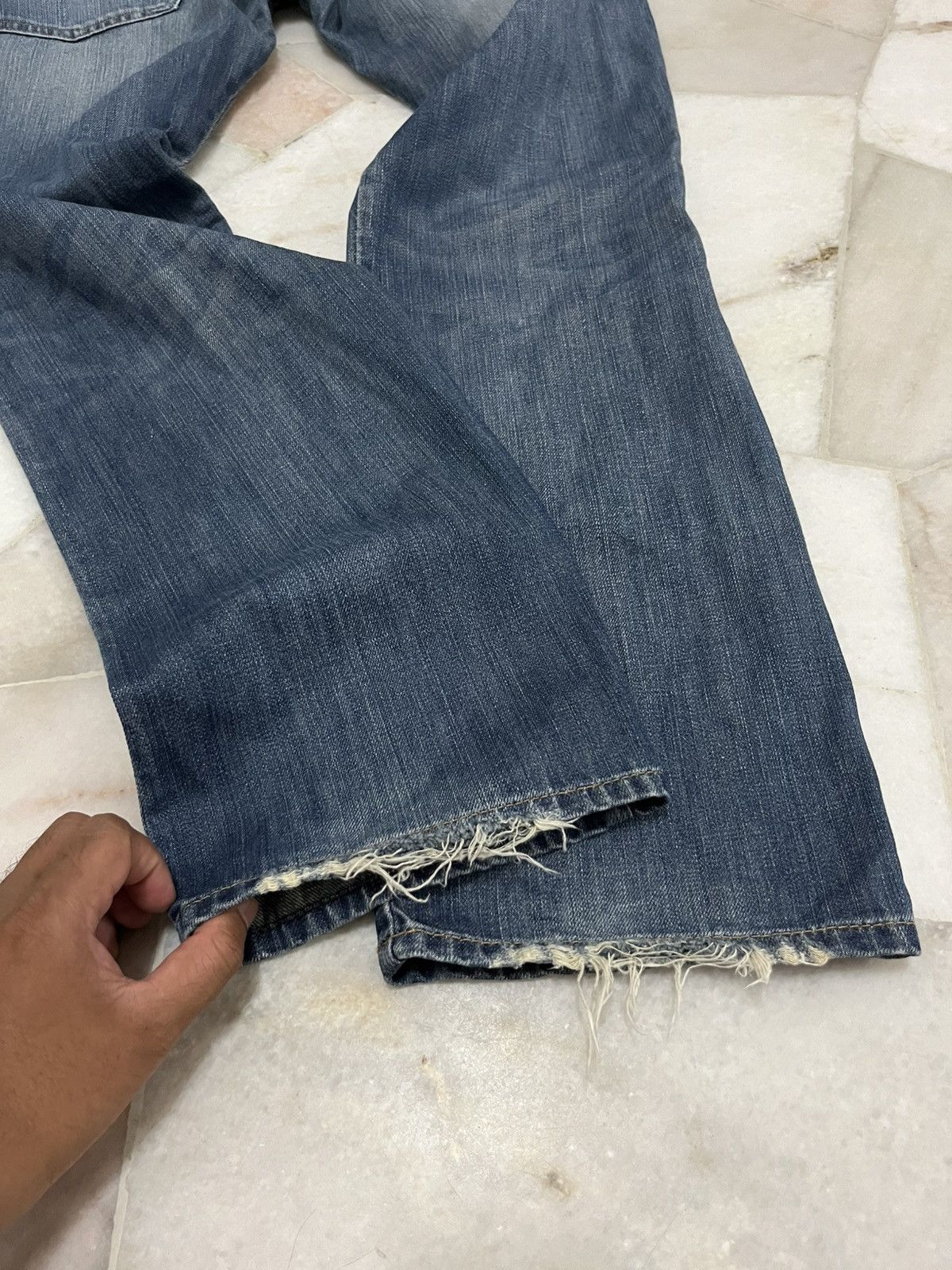 Replay REPLAY JEANS DISTRESSED Size US 33 - 16 Thumbnail