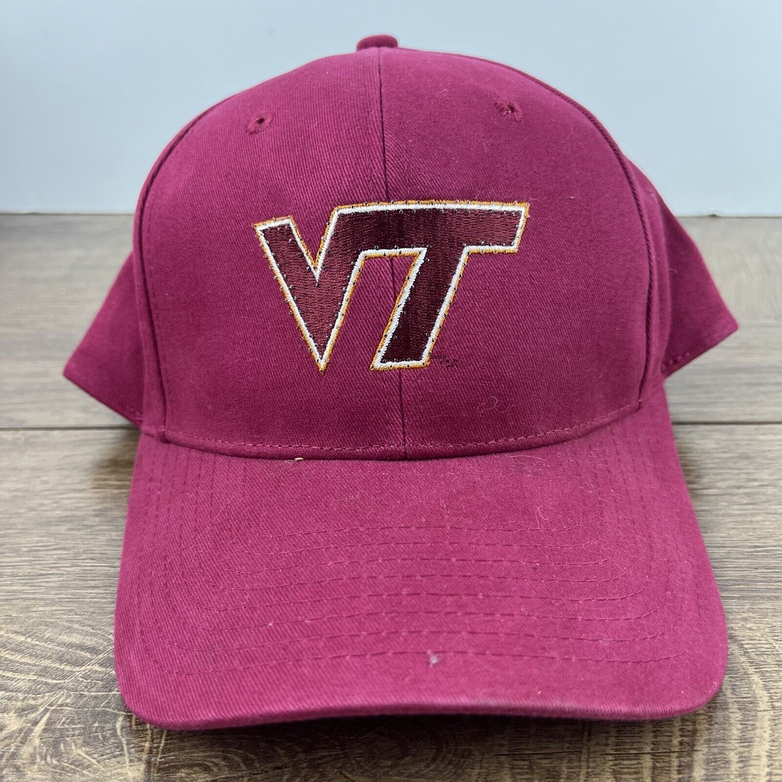 Other Virginia Tech Hokies Hat Red Cap Adjustable Tech Hokies Red Size ONE SIZE - 3 Thumbnail