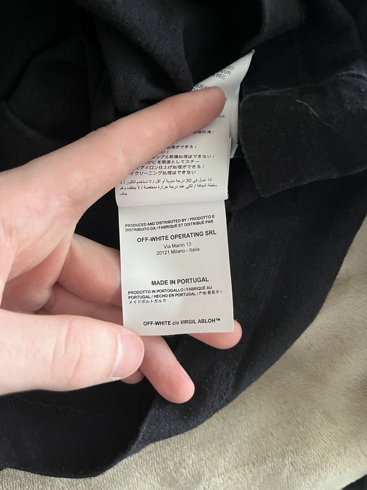 Off-White Off white long sleeve tshirt Size US S / EU 44-46 / 1 - 7 Thumbnail
