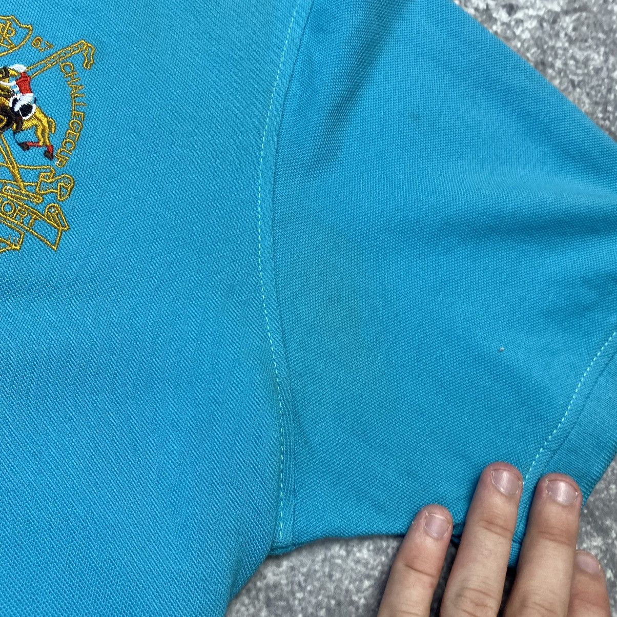 Vintage Vintage Polo Ralph Lauren 3 Big Logo Rare hype y2k polo Size US XL / EU 56 / 4 - 8 Thumbnail