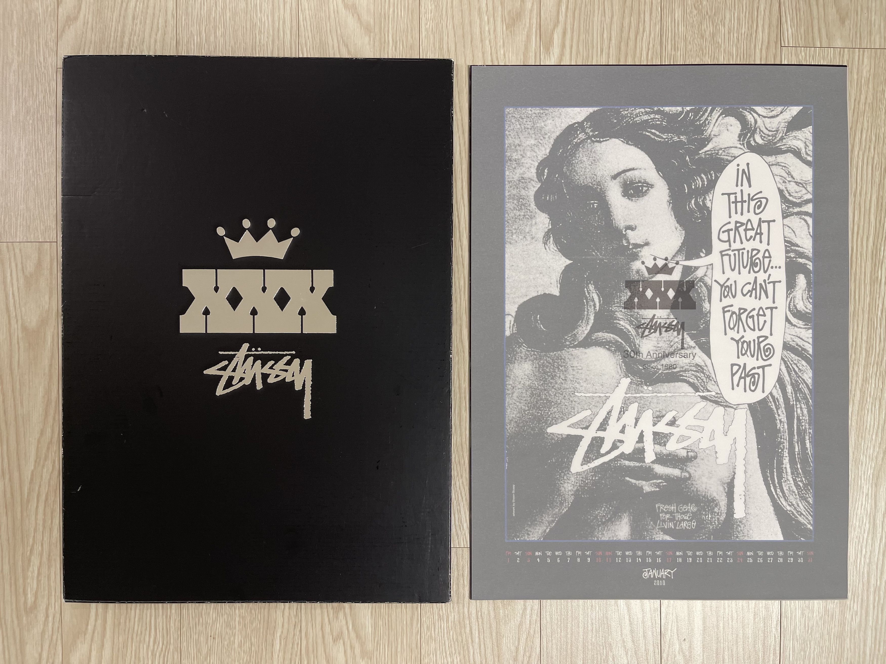 Stussy Stussy 20th Anniversary Limited art poster 2000 November