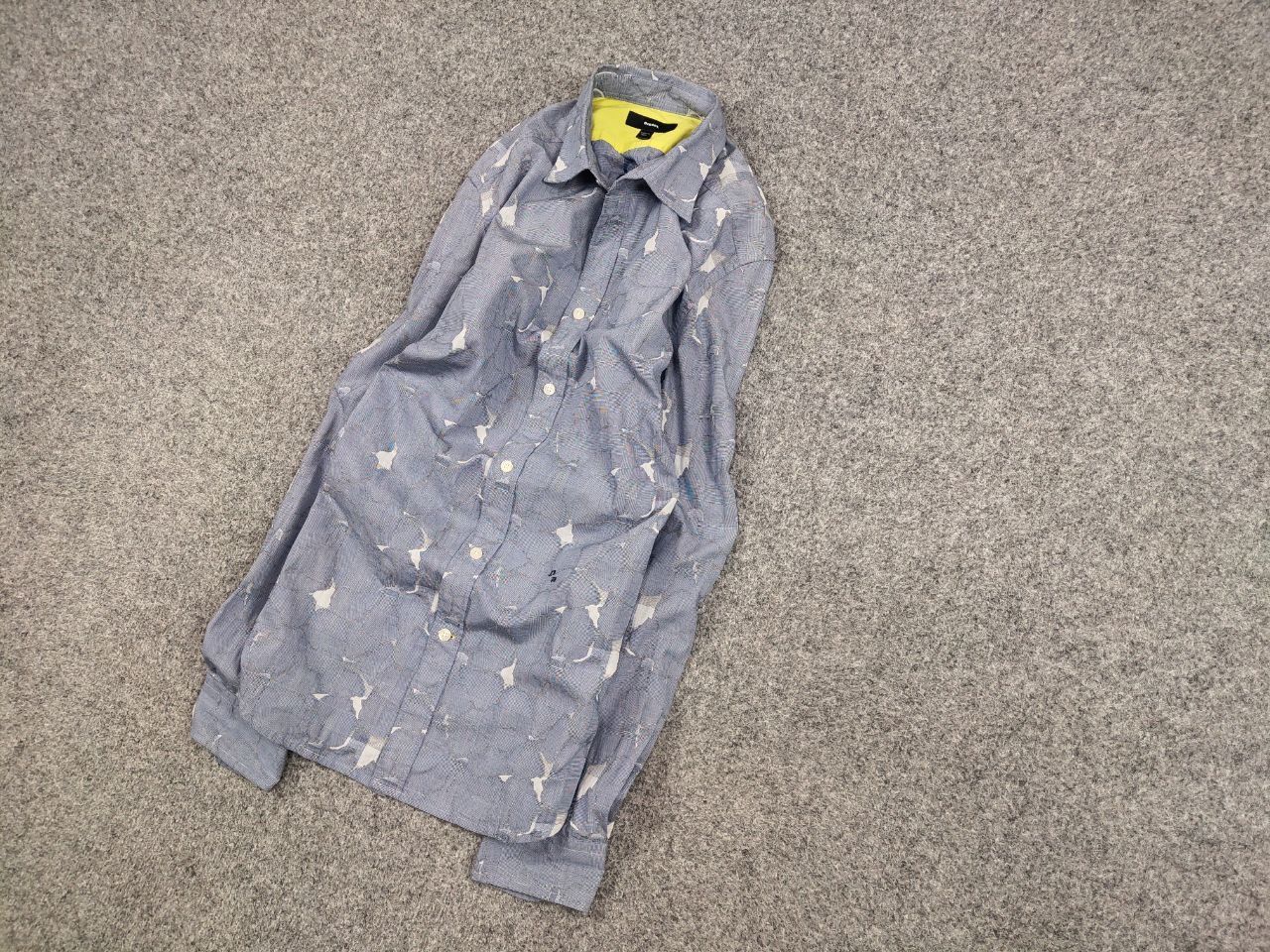 Diesel Diesel Design Casual Blue Pattern Buttons Shirt Y2K Style Size US M / EU 48-50 / 2 - 4 Thumbnail