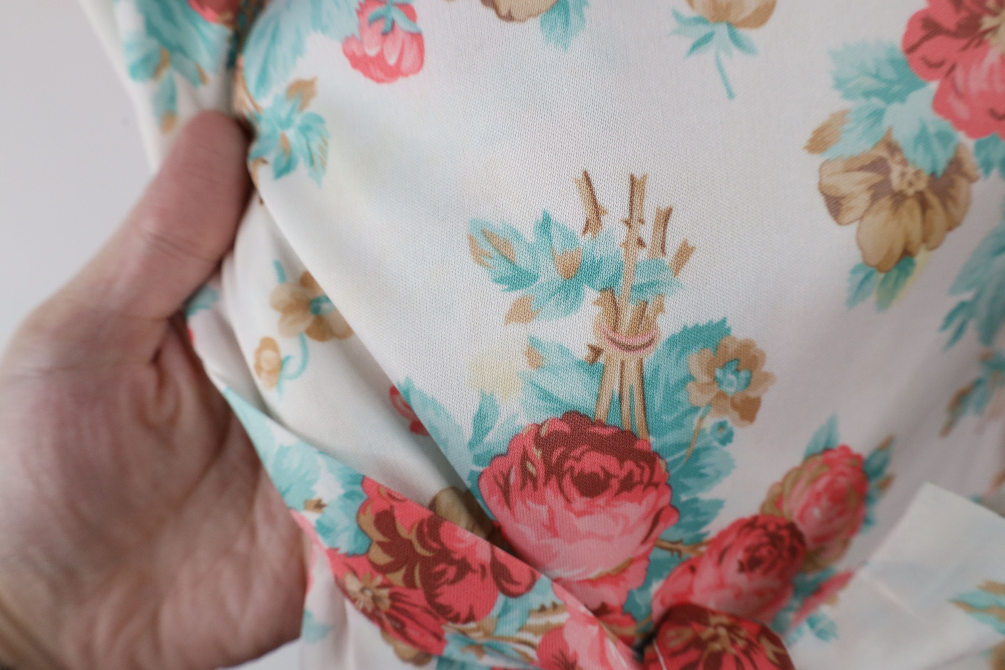 Vintage Vintage 70s Streetwear Belted Ruffled Collar Knit Shirt Size XXL / US 16-18 / IT 52-54 - 6 Thumbnail