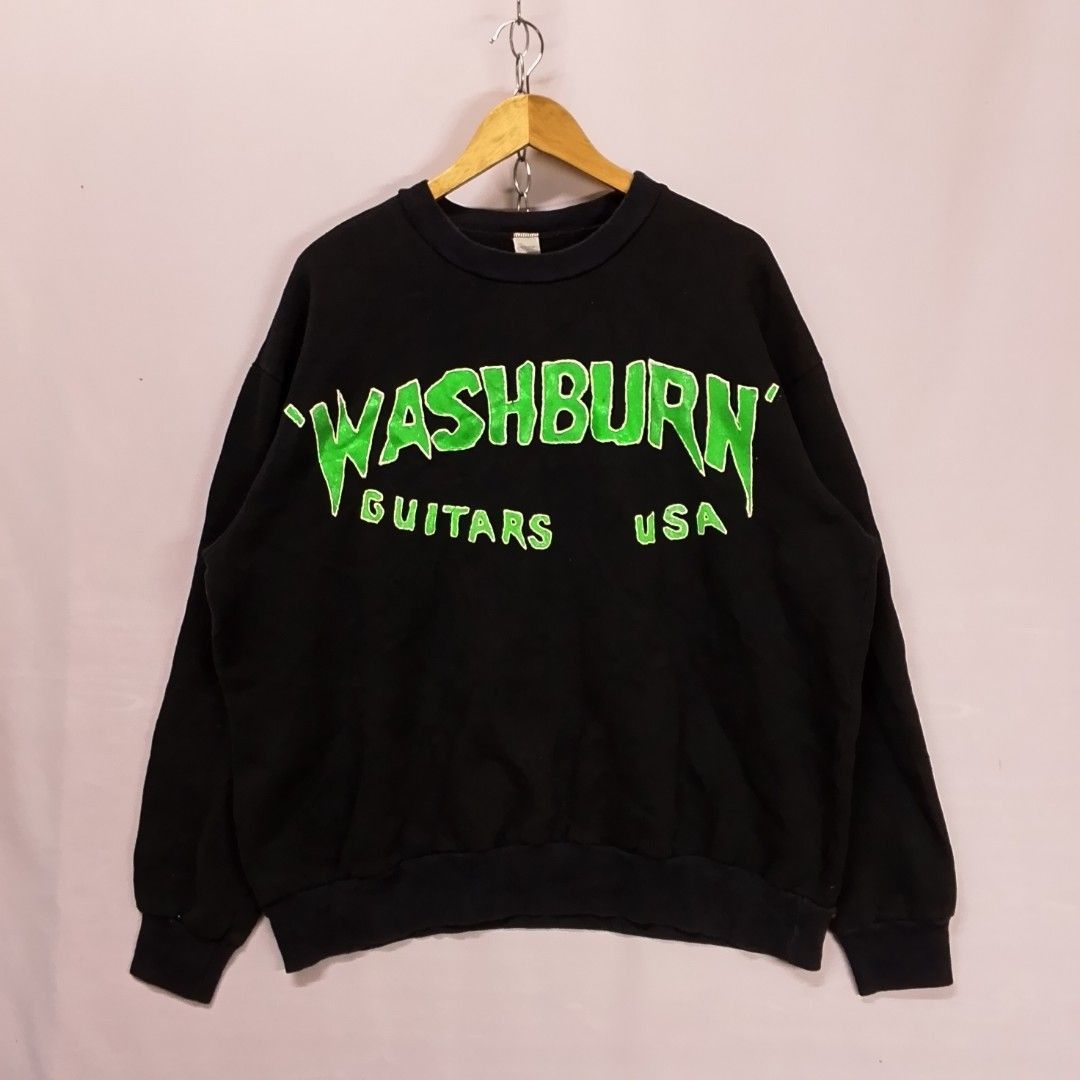 Vintage Vintage American Thunder Washburn Guitars Custom Sweatshirt Size US L / EU 52-54 / 3 - 2 Thumbnail