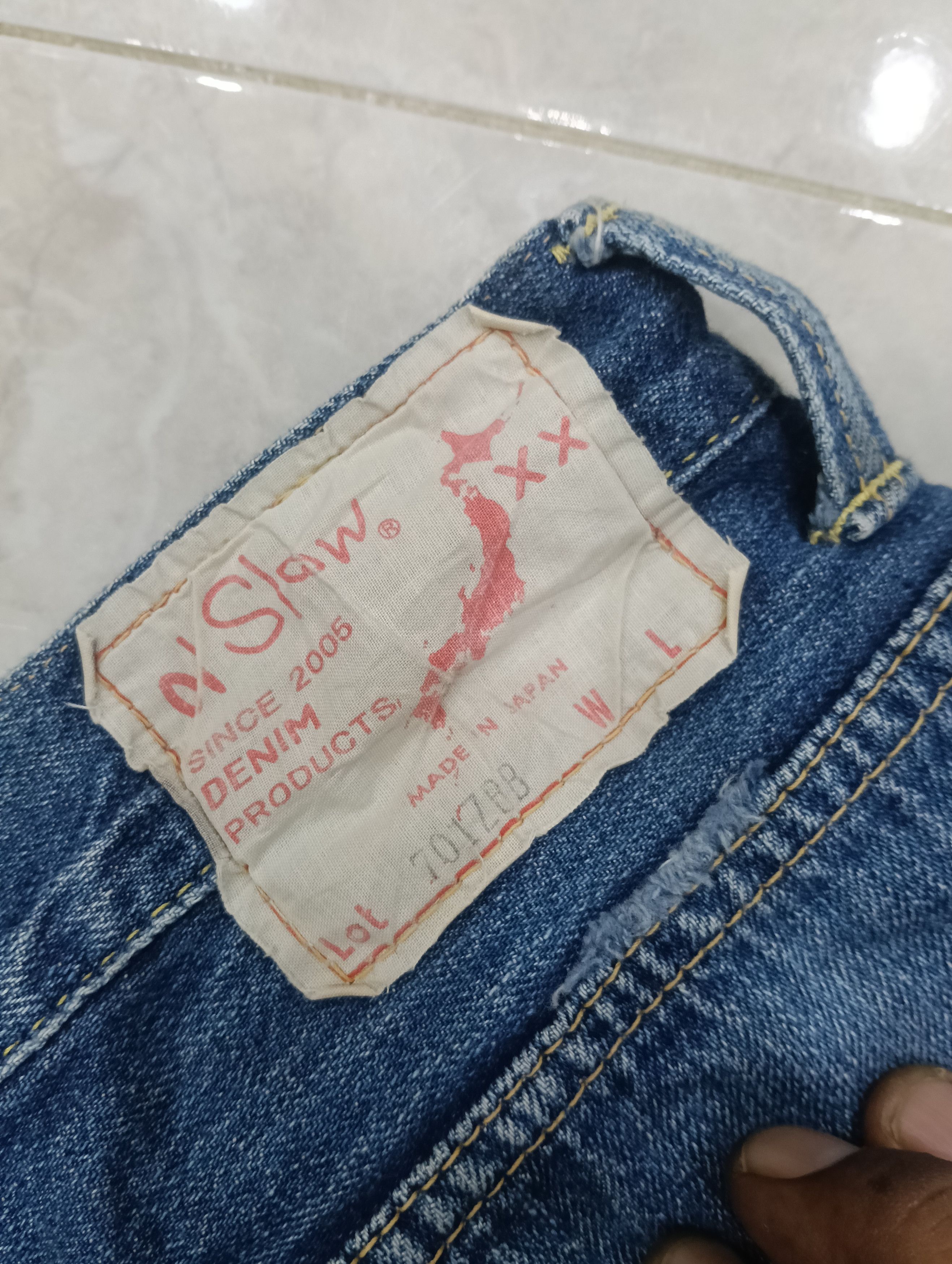 Beams Plus × Orslow Orslow Selvadge Look Like Baggy Size US 29 - 11 Thumbnail