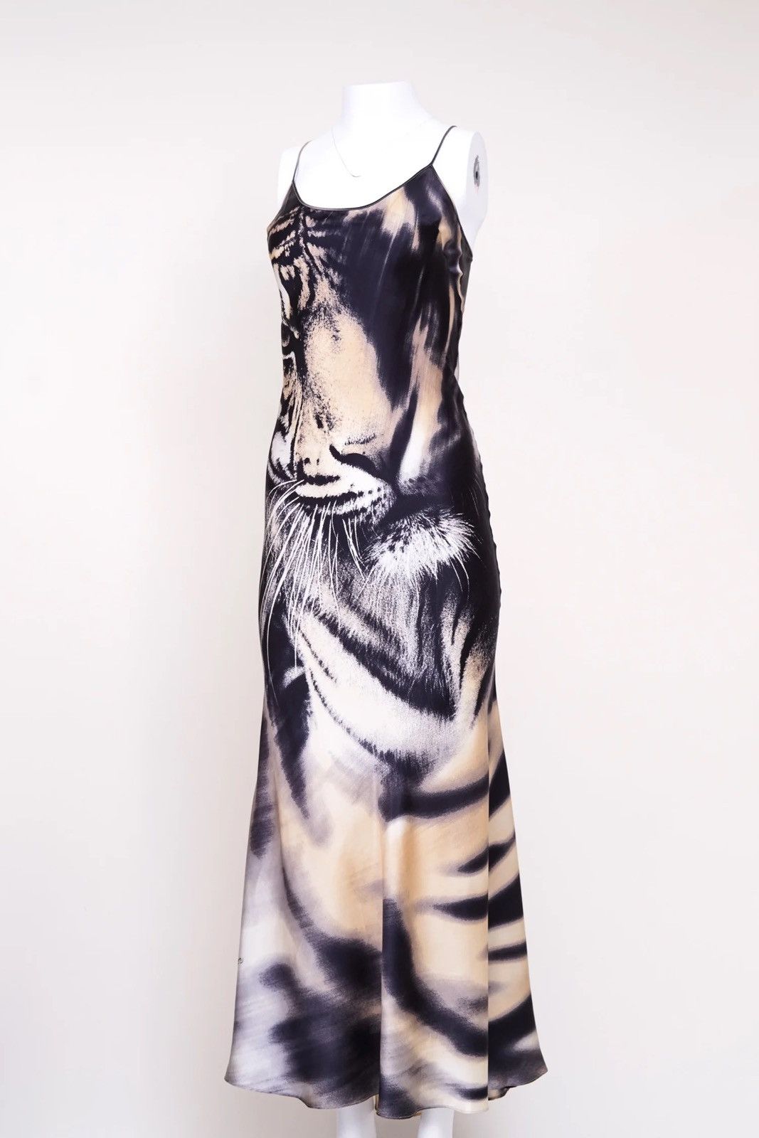 Roberto Cavalli Roberto Cavalli Tiger Dress Size S / US 4 / IT 40 - 4 Thumbnail