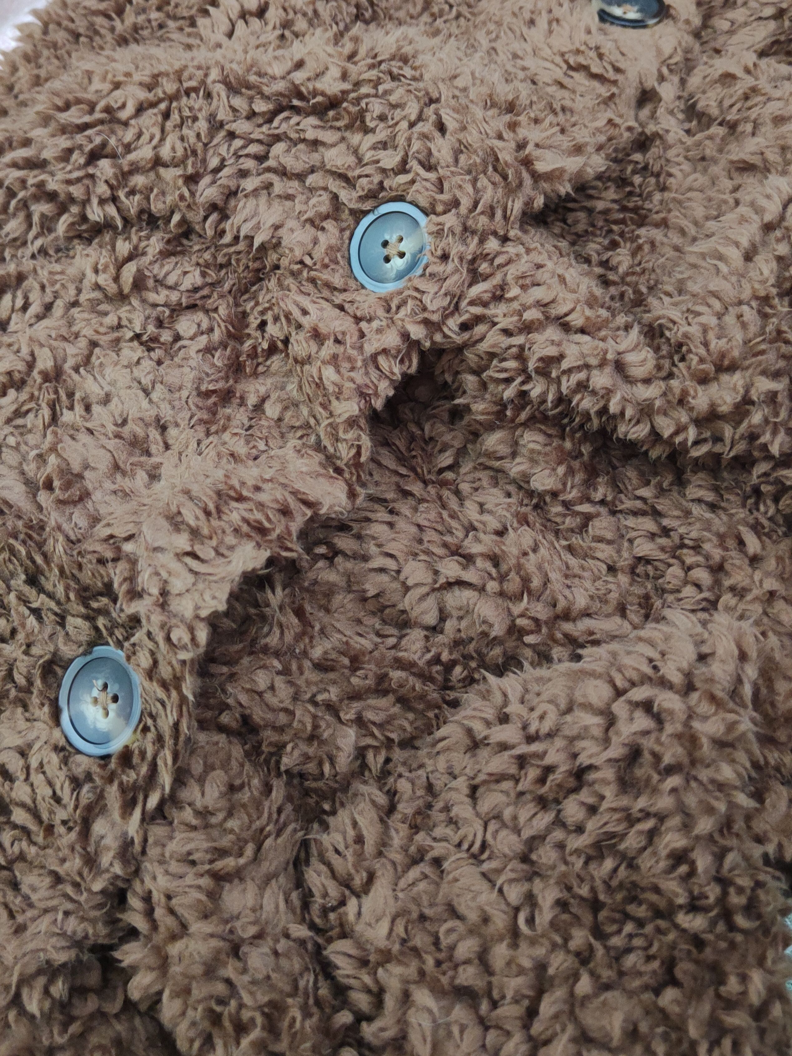 Uniqlo × Vintage Winter ❌ Uniqlo Dark Brown Fur Faux Sweater Coats Size XL / US 12-14 / IT 48-50 - 12 Thumbnail