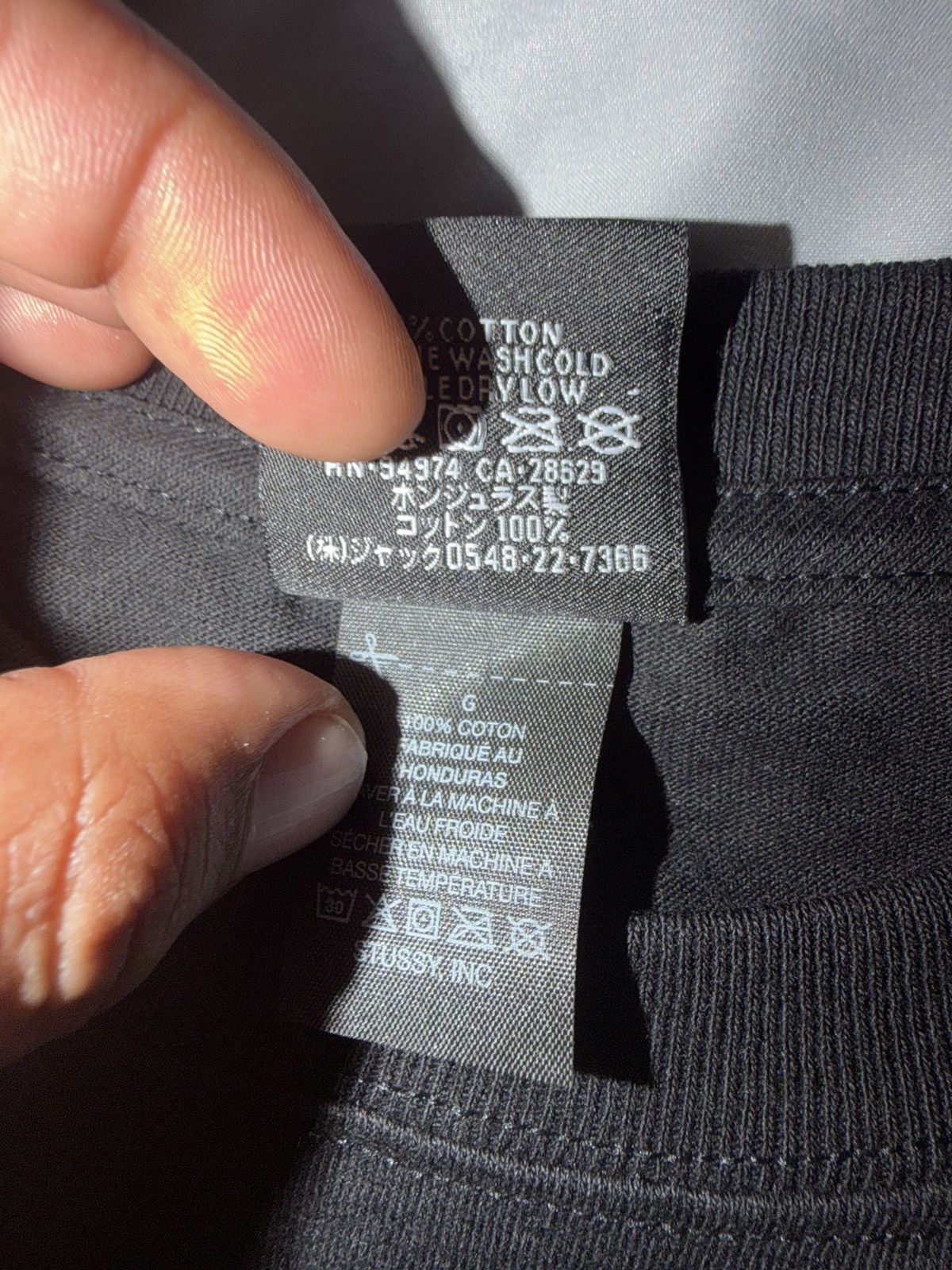 Stussy STUSSY BASIC LOGO LONG SLEEVE IN BLACK SIZE LARGE (NEW) Size US L / EU 52-54 / 3 - 7 Thumbnail