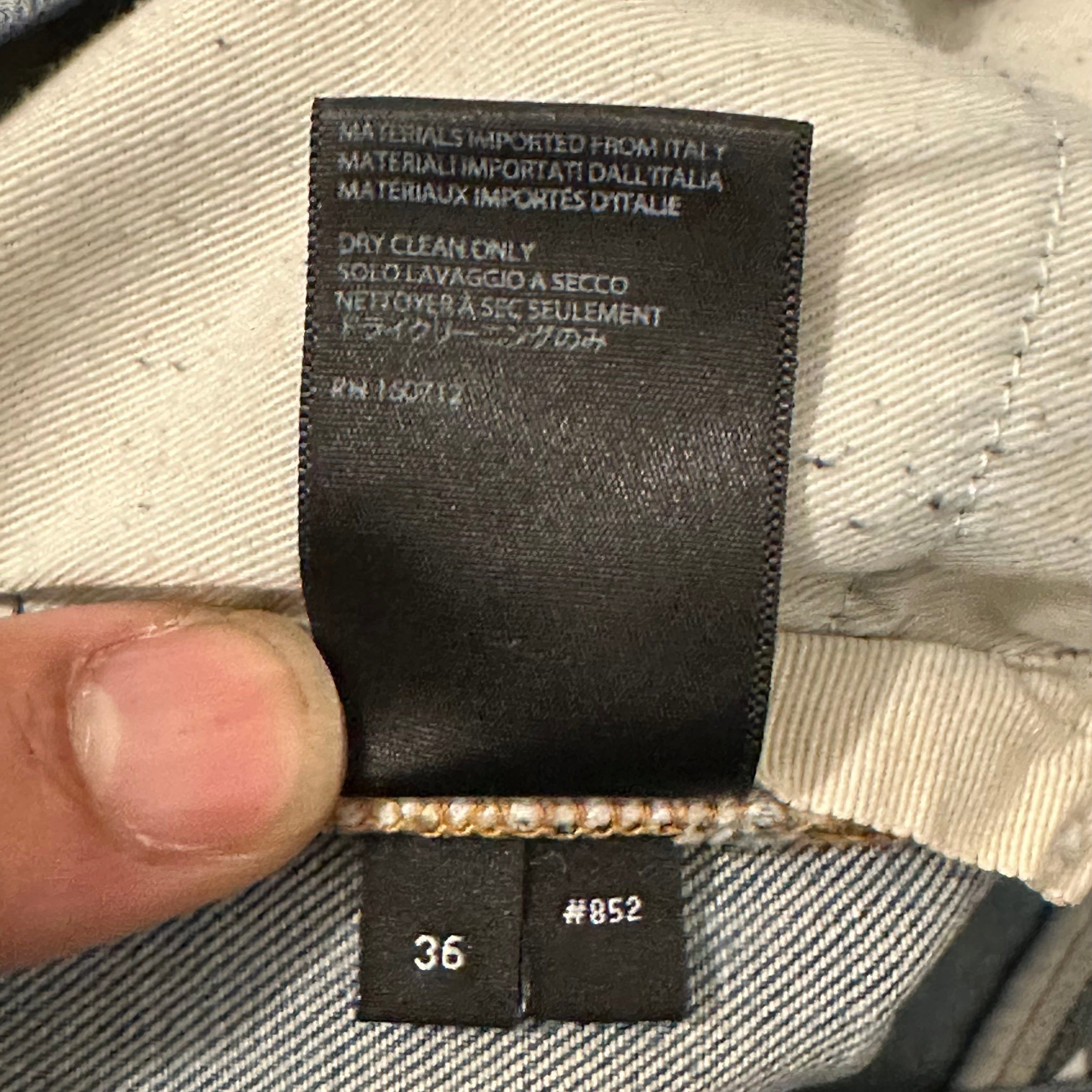 Amiri Amiri MX1 Cracked Pink Blue Denim Jeans Sz 36 Size US 36 / EU 52 - 5 Thumbnail
