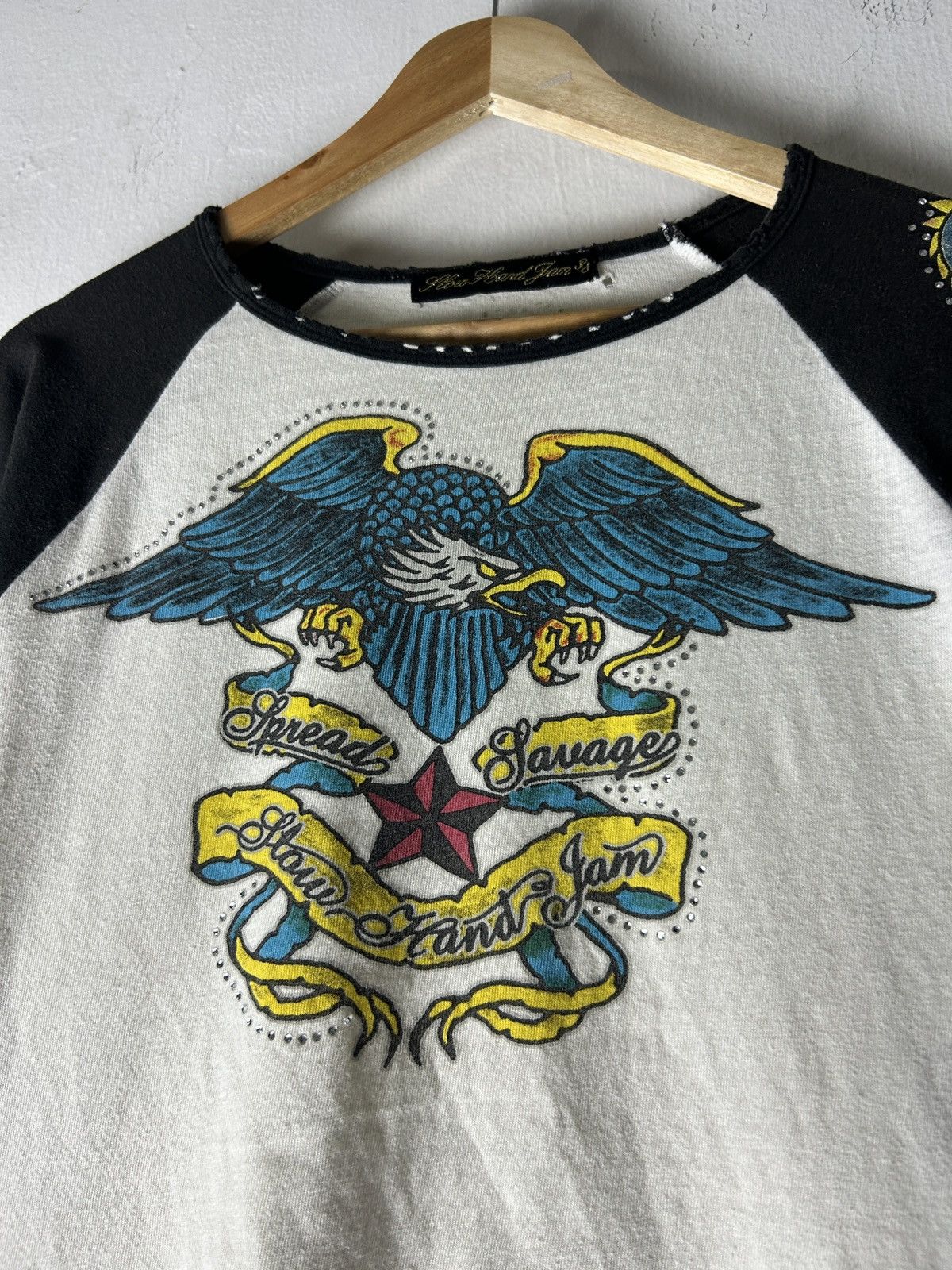 If Six Was Nine Slow Hand Jam Japan Tatto Dragon Ed Hardy Style Longsleeve Size S / US 4 / IT 40 - 2 Thumbnail