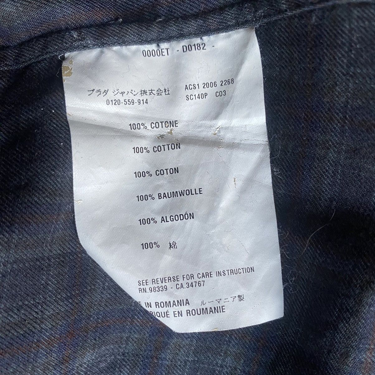 Prada AW2006 Western Plaid Shirt Size US S / EU 44-46 / 1 - 6 Thumbnail