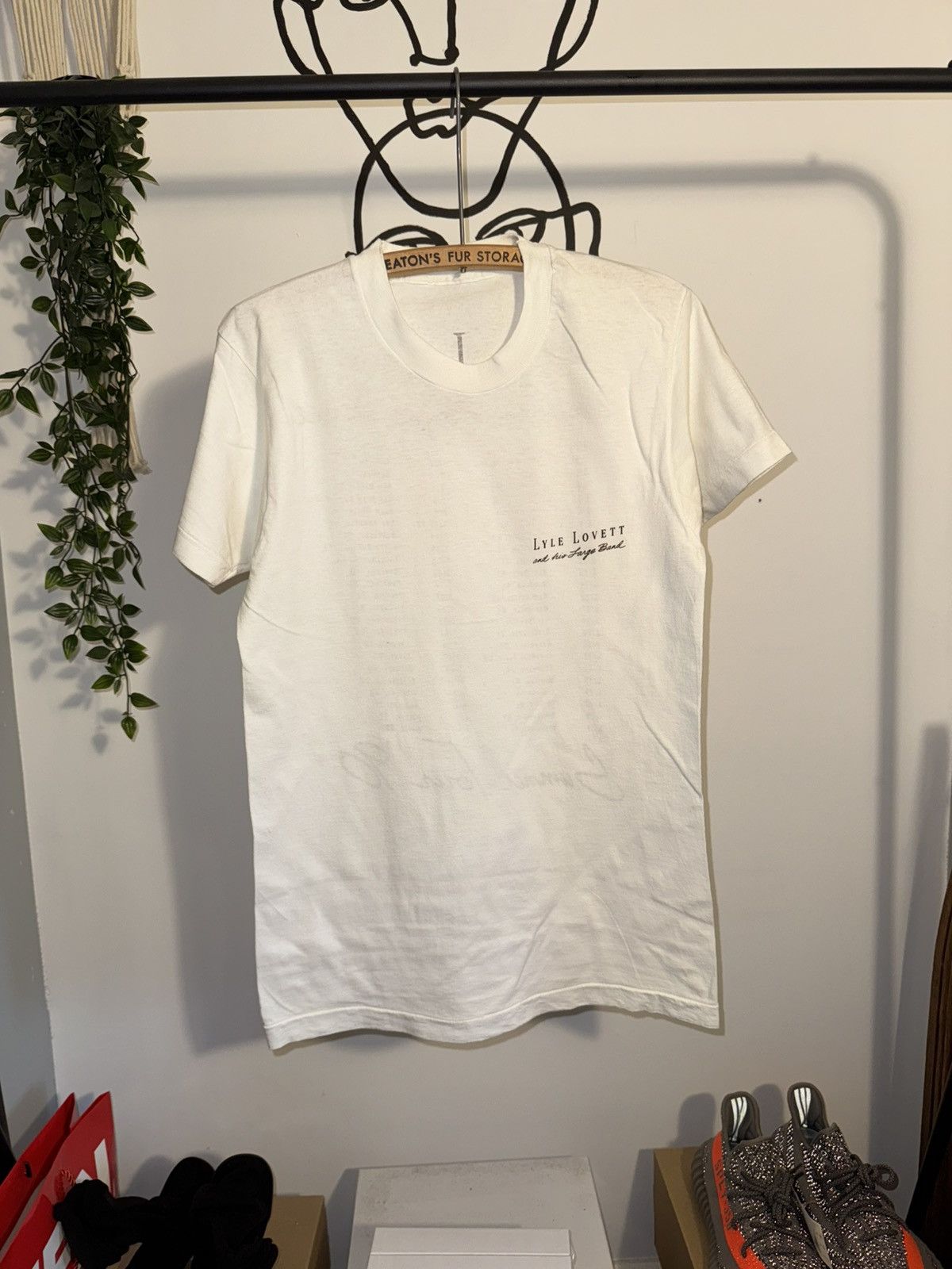 Band Tees × Vintage Vintage 90s 1990 Lyle Lovett and His Large Band Summer Tour Size US XL / EU 56 / 4 - 3 Thumbnail