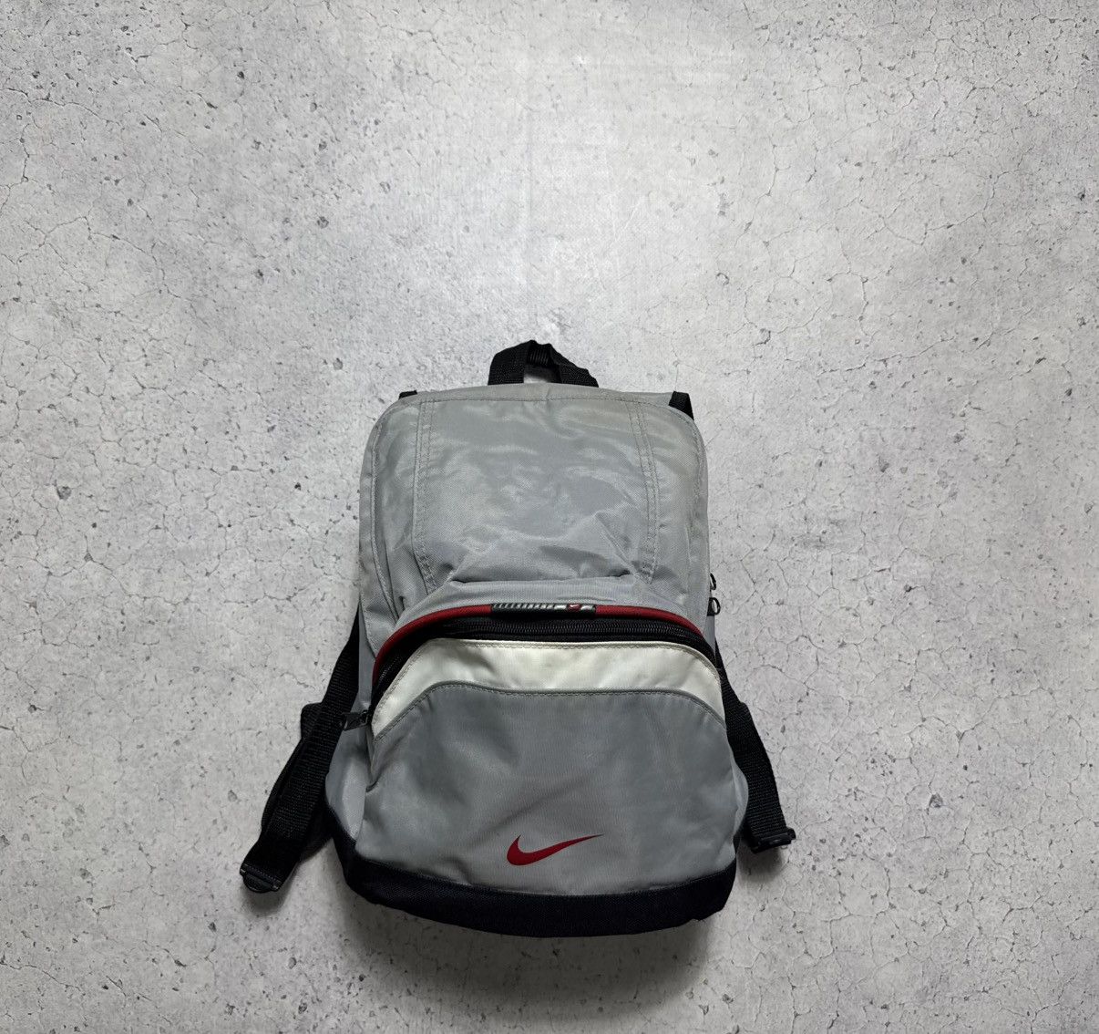 Nike Nike Vintage Backpack Bag Drill Swoosh Y2K Size ONE SIZE - 2 Thumbnail