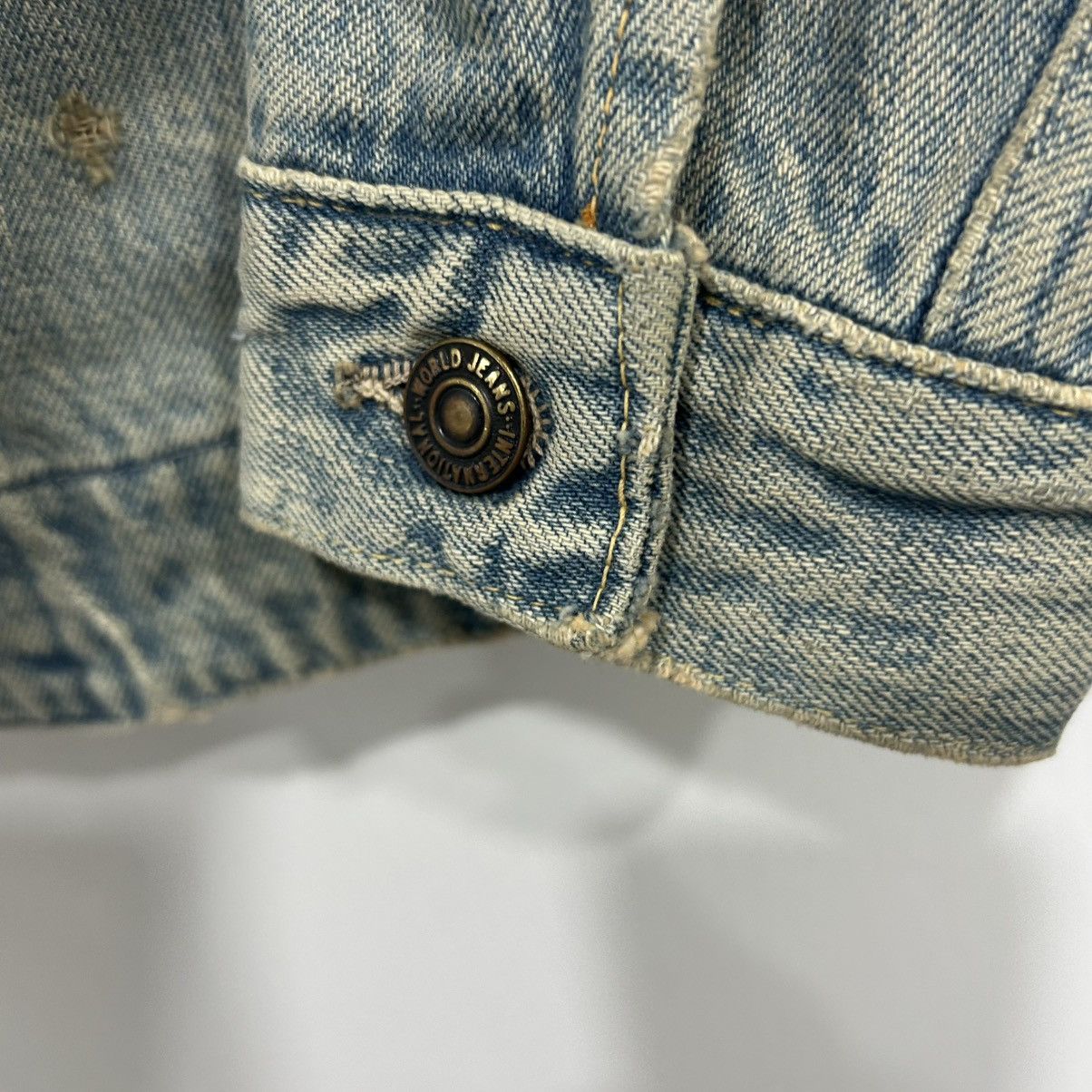 Kapital Vintage Kapital Rhinestone Sunset Pueblo Denim Jean Jacket Size US S / EU 44-46 / 1 - 23 Thumbnail