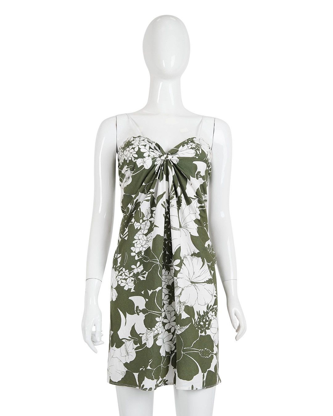 Miu Miu Miu Miu S/S2003 Floral Strapless Dress Size S / US 4 / IT 40 - 4 Thumbnail