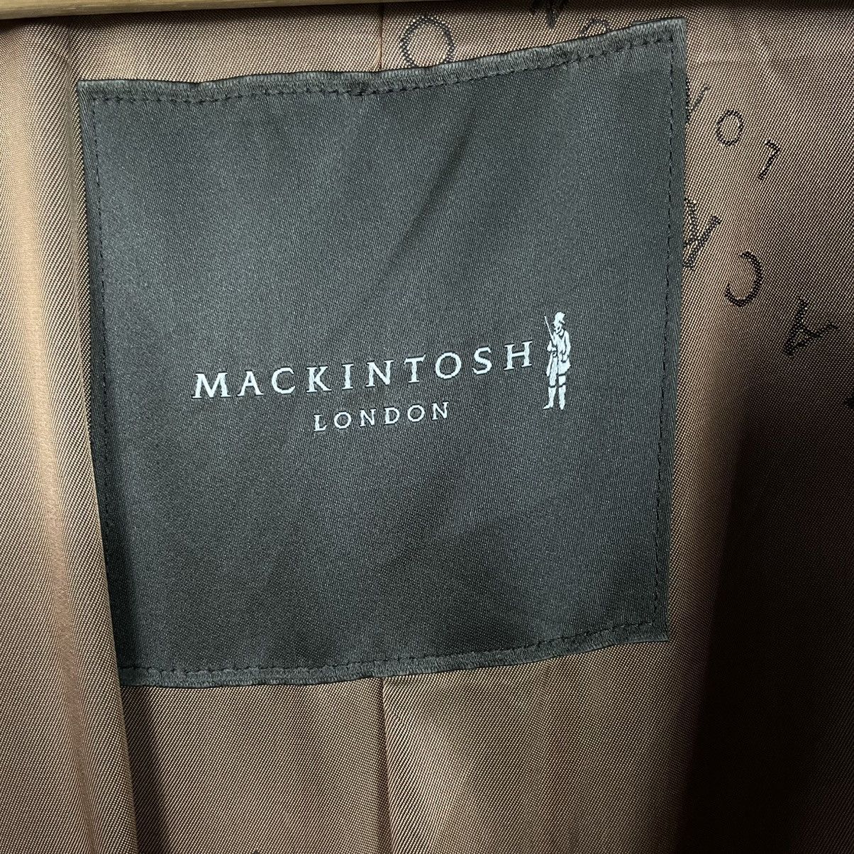Mackintosh Mackintosh London Double Breasted Wool Brown Coat Size S / US 4 / IT 40 - 16 Thumbnail