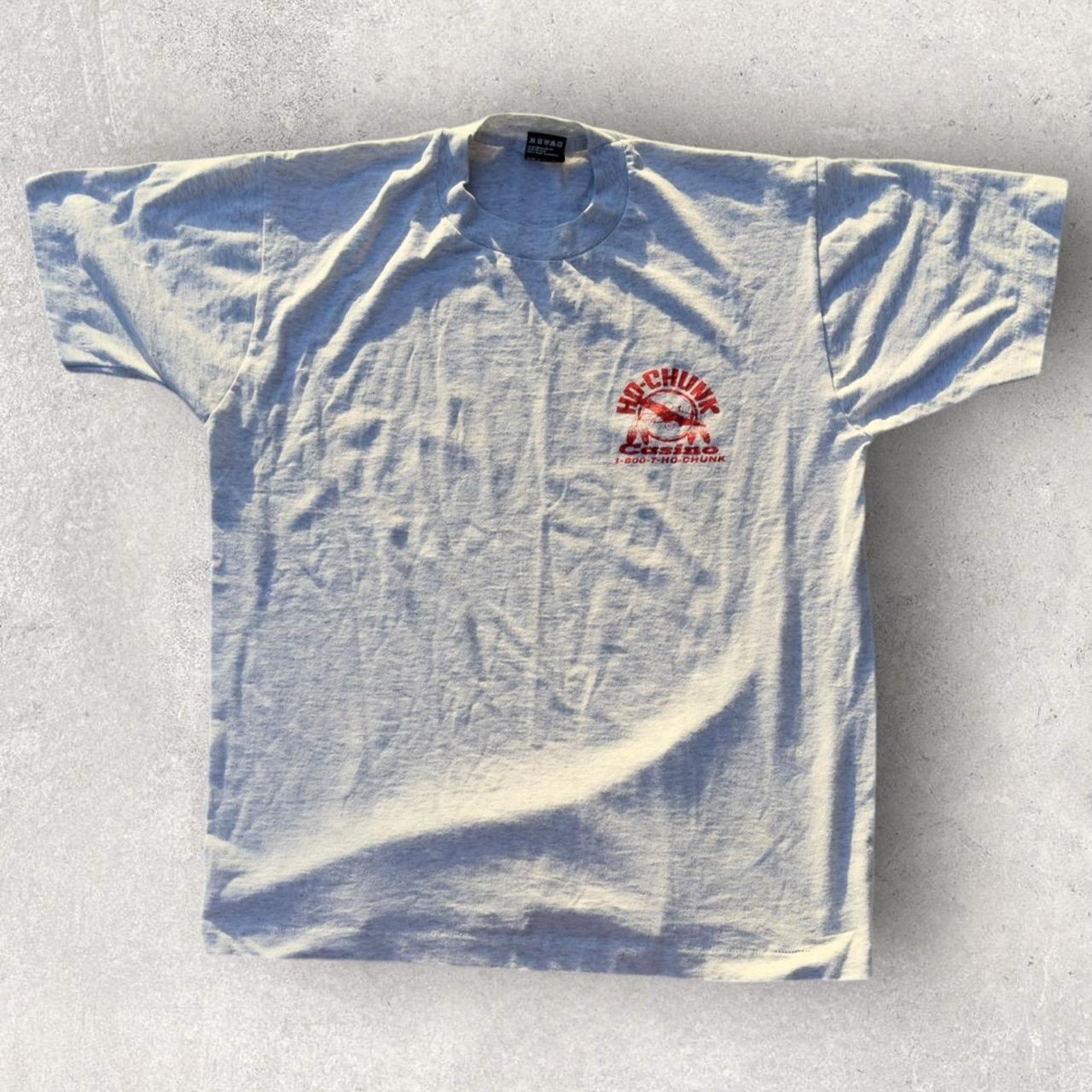 Fruit Of The Loom × Vintage Vintage Single Stitch 90’s Ho-Chunk Casino Tee Size US L / EU 52-54 / 3 - 2 Thumbnail
