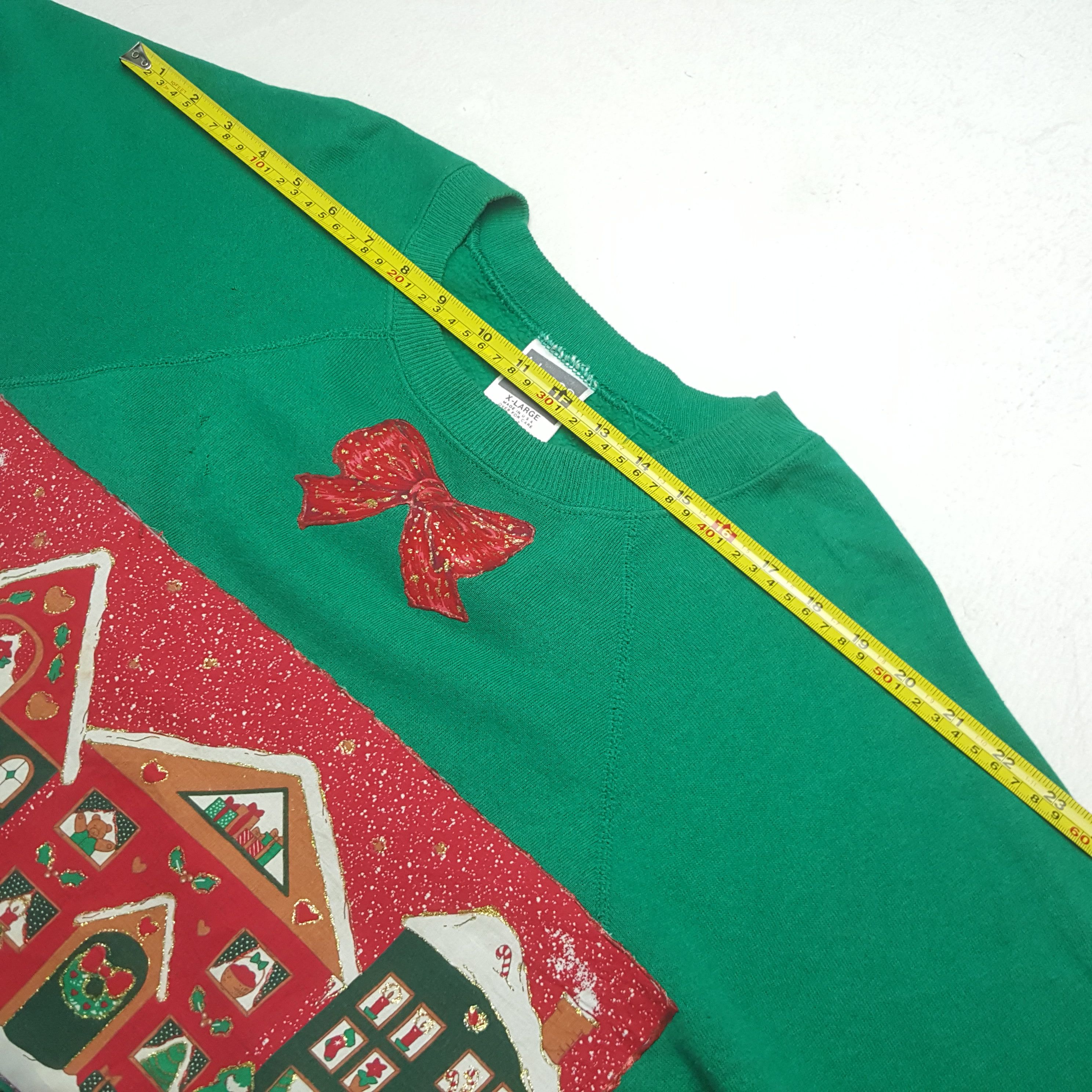 Hanes Vintage Merry Christmas Winter Style Sweatshirt C296N4 Size US L / EU 52-54 / 3 - 5 Thumbnail