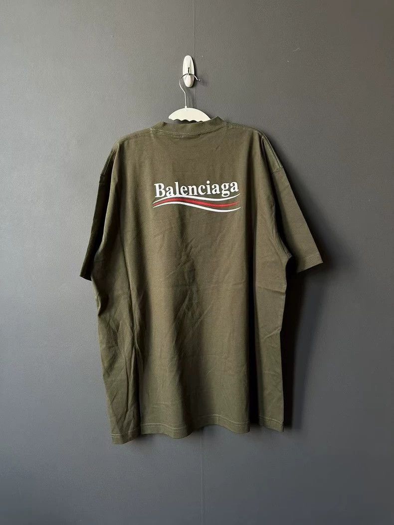 Balenciaga Balenciaga Short Sleeve Embroidered T-Shirt-2506 Size US M / EU 48-50 / 2 - 2 Thumbnail
