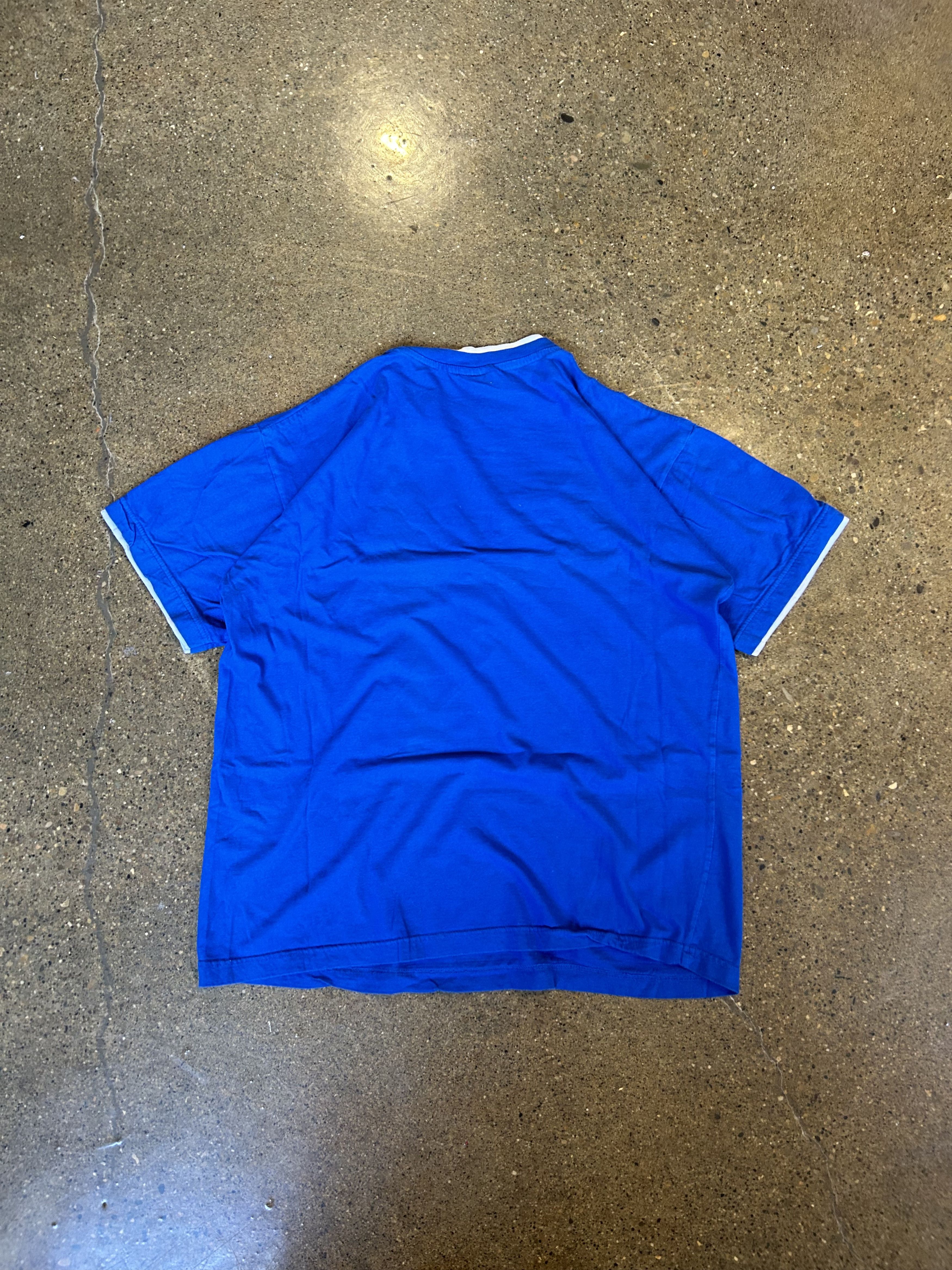 Vintage Vintage 90s Italy Embroidered Retro Soccer T Shirt L Size US L / EU 52-54 / 3 - 2 Thumbnail