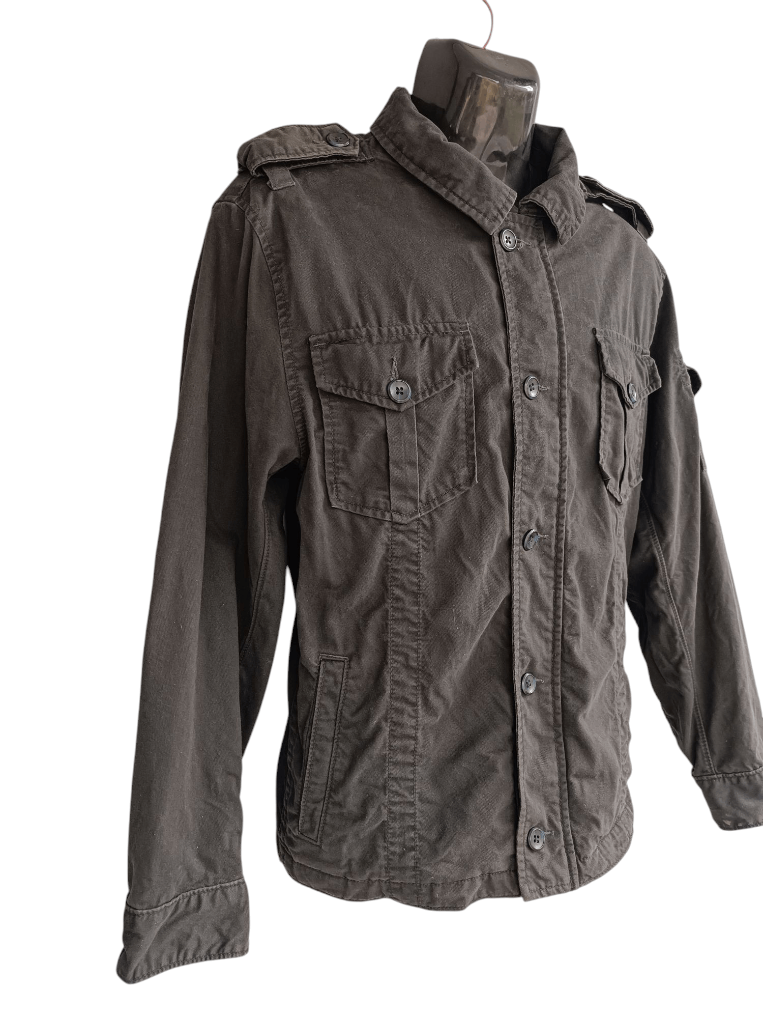 Gap Gap Jacket Black Zip Up & Button Y2K SW016 Size US L / EU 52-54 / 3 - 3 Thumbnail