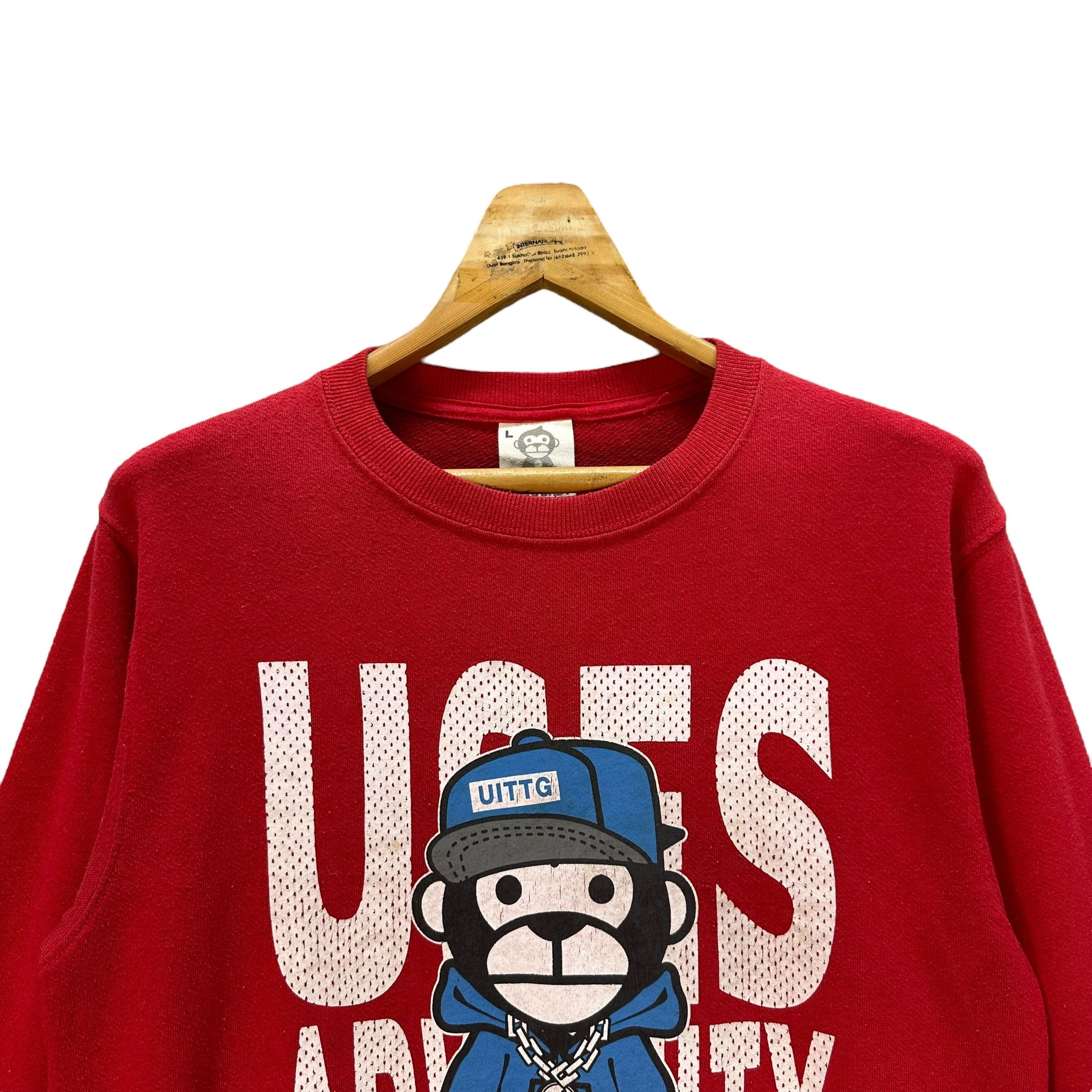 Japanese Brand UITTG BABY BIG LOGO GRAPHIC SWEATSHIRTS #9019-48 Size US L / EU 52-54 / 3 - 2 Thumbnail