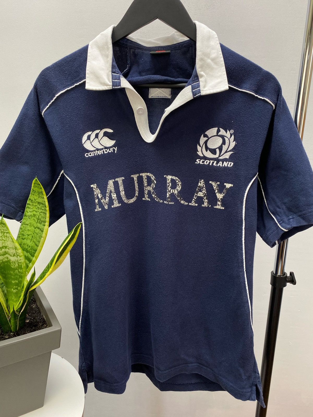 Canterbury of New Zealand × Vintage Vintage Scotland Rugby Union Jersey Rare Hype Size US M / EU 48-50 / 2 - 6 Thumbnail