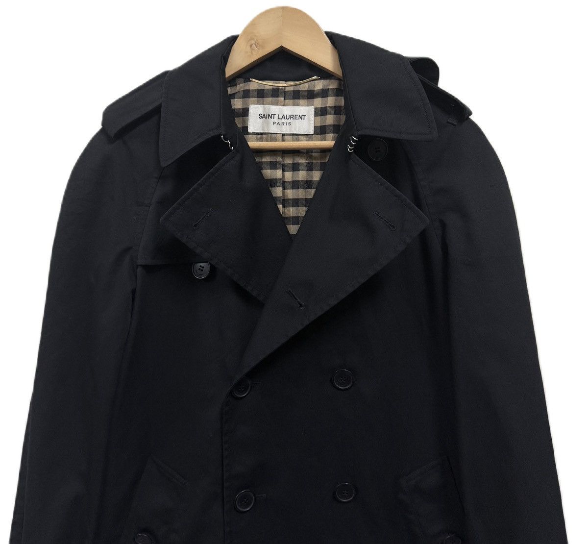 Saint Laurent Paris Saint Laurent Paris Trench Coat Size US S / EU 44-46 / 1 - 4 Thumbnail