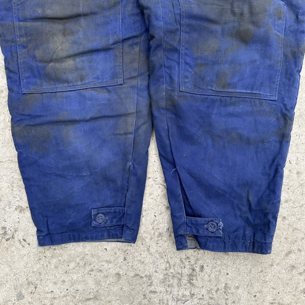 Japanese Brand Vintage USSR Work Wear Pants 70s-80s Trashed Baggy Size US 32 / EU 48 - 8 Thumbnail