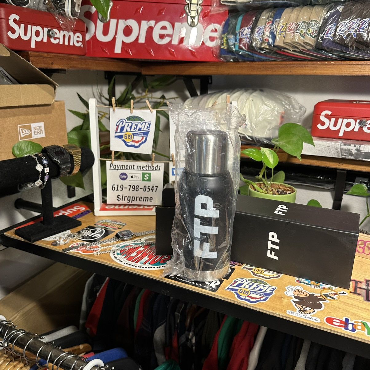 Fuck The Population FTP Hydro flask brand new Size ONE SIZE - 3 Thumbnail