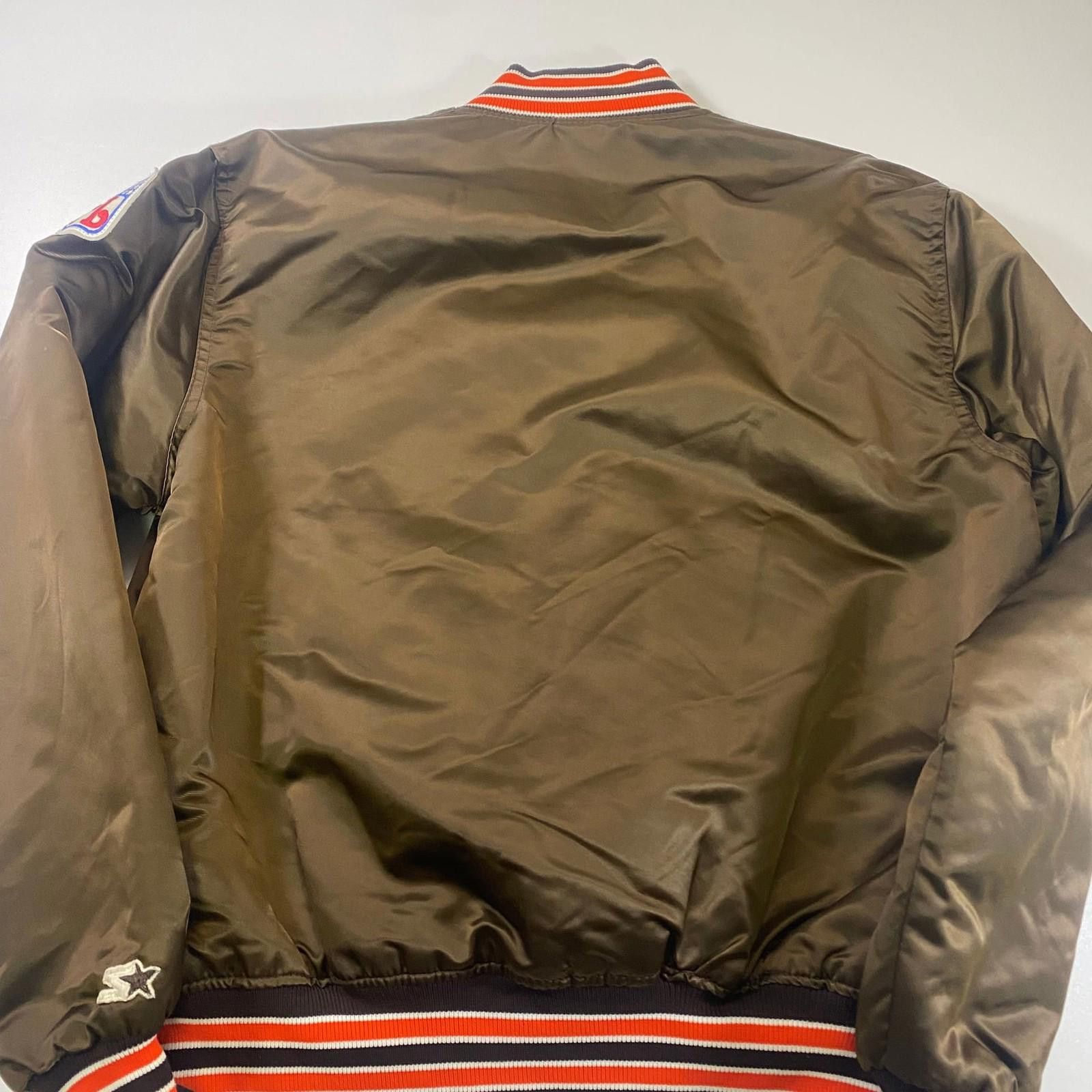 Chalk Line Vintage Cleveland Browns Chalk Line Satin Bomber Jacket Size US L / EU 52-54 / 3 - 6 Thumbnail