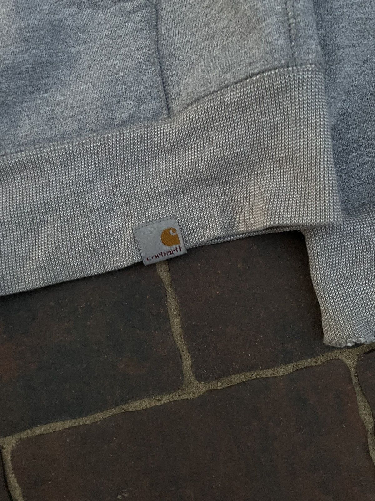 Carhartt × Vintage Vintage Carhartt Y2K Small Logo Zip Sweatshirt Size US S / EU 44-46 / 1 - 2 Thumbnail