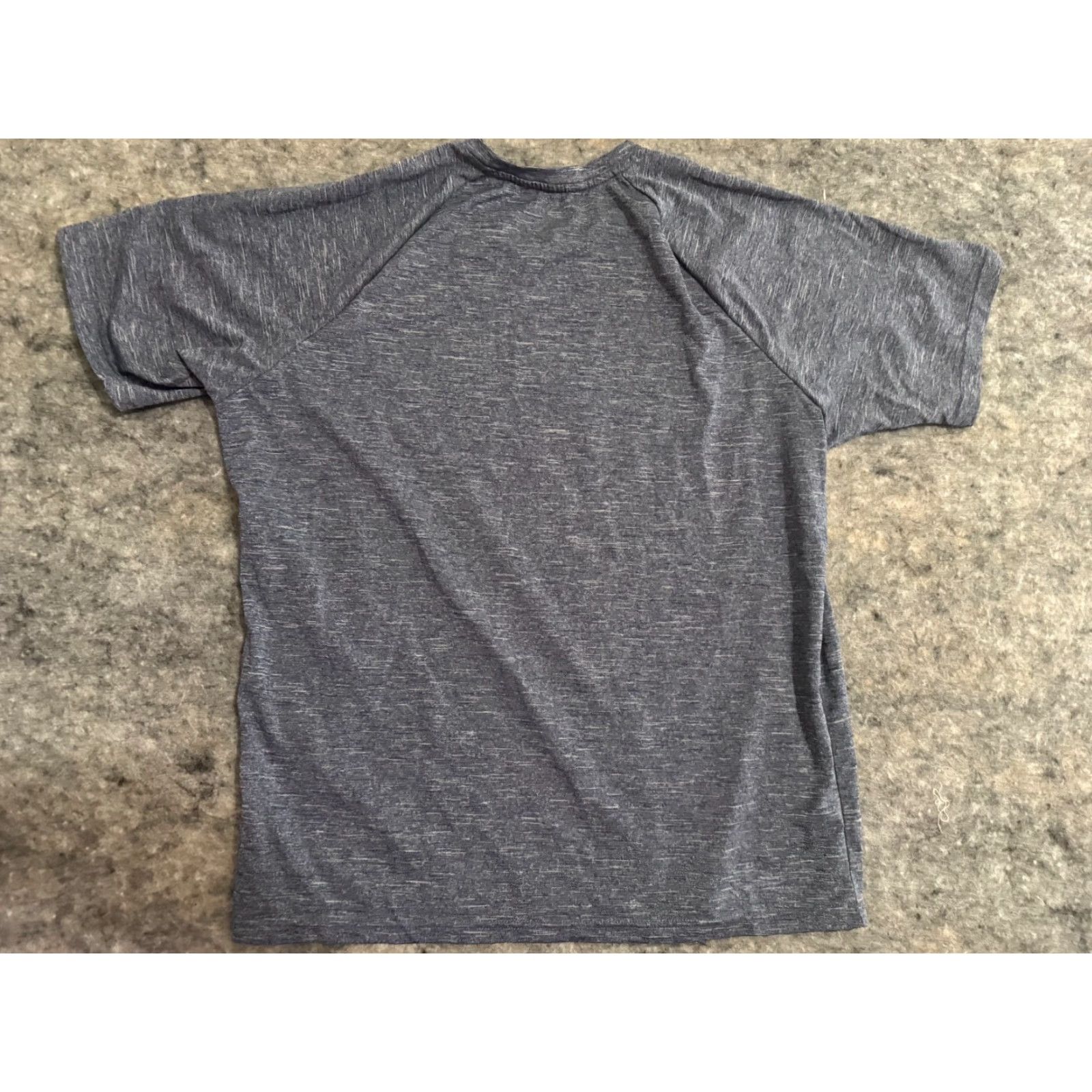 Nike Nike Dri-Fit Mini Swoosh UPF40+ Grey Heather T-Shirt Men’s Large Swim Wear Size US L / EU 52-54 / 3 - 3 Thumbnail