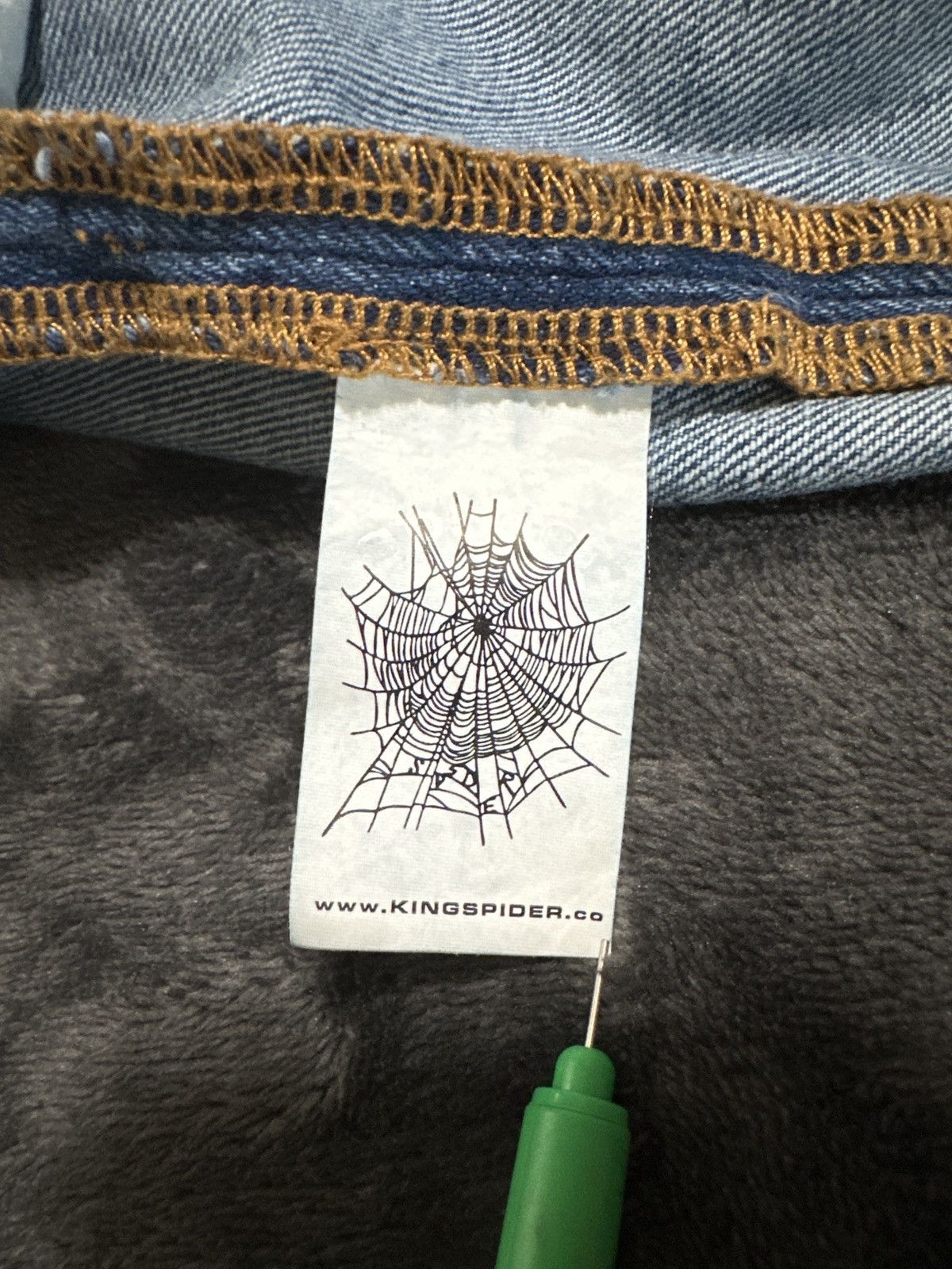 Sp5der BELUGA WASH DENIM Size US 34 / EU 50 - 12 Thumbnail